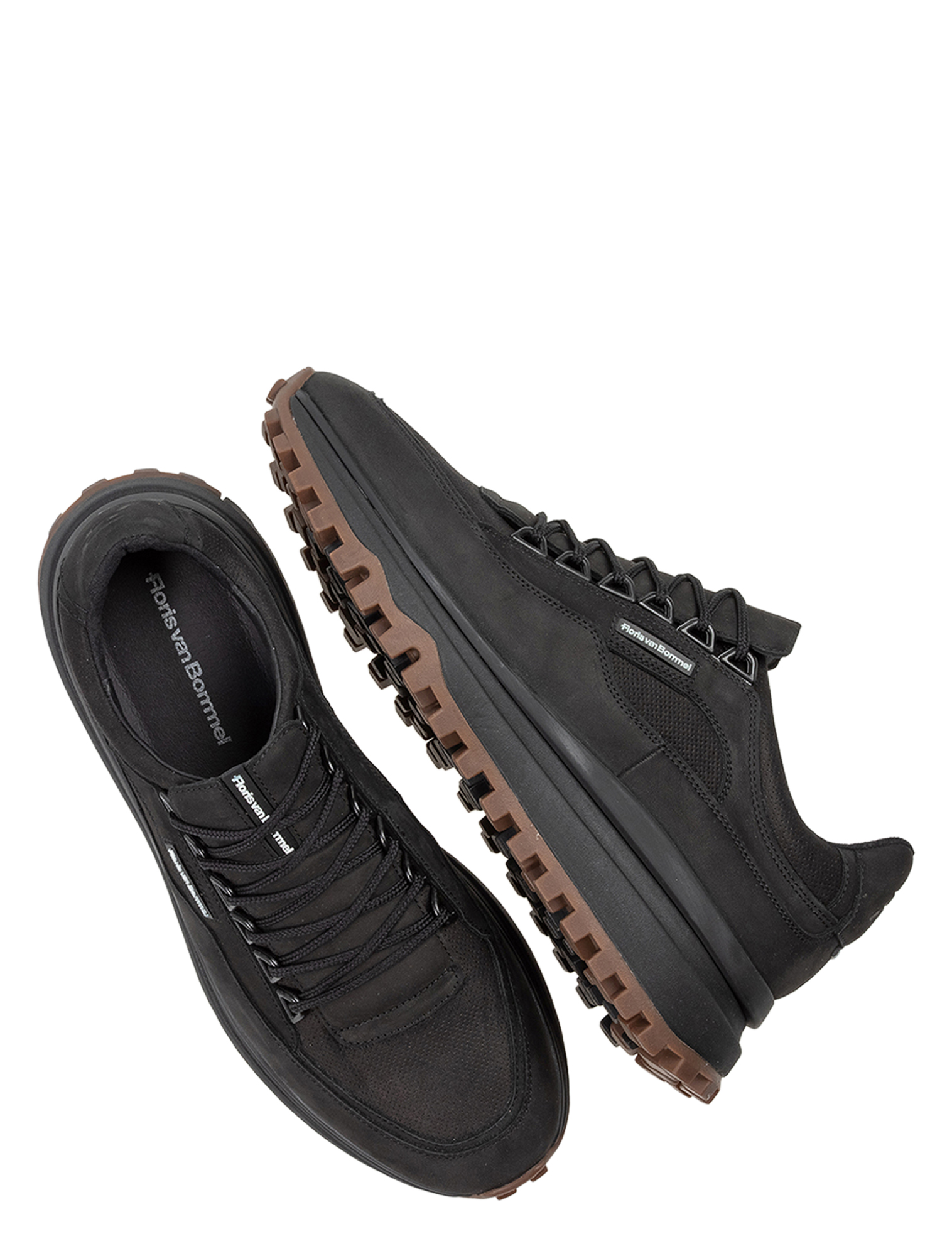 wandelschoenen, laarzen, black, rugzool, veterschoen