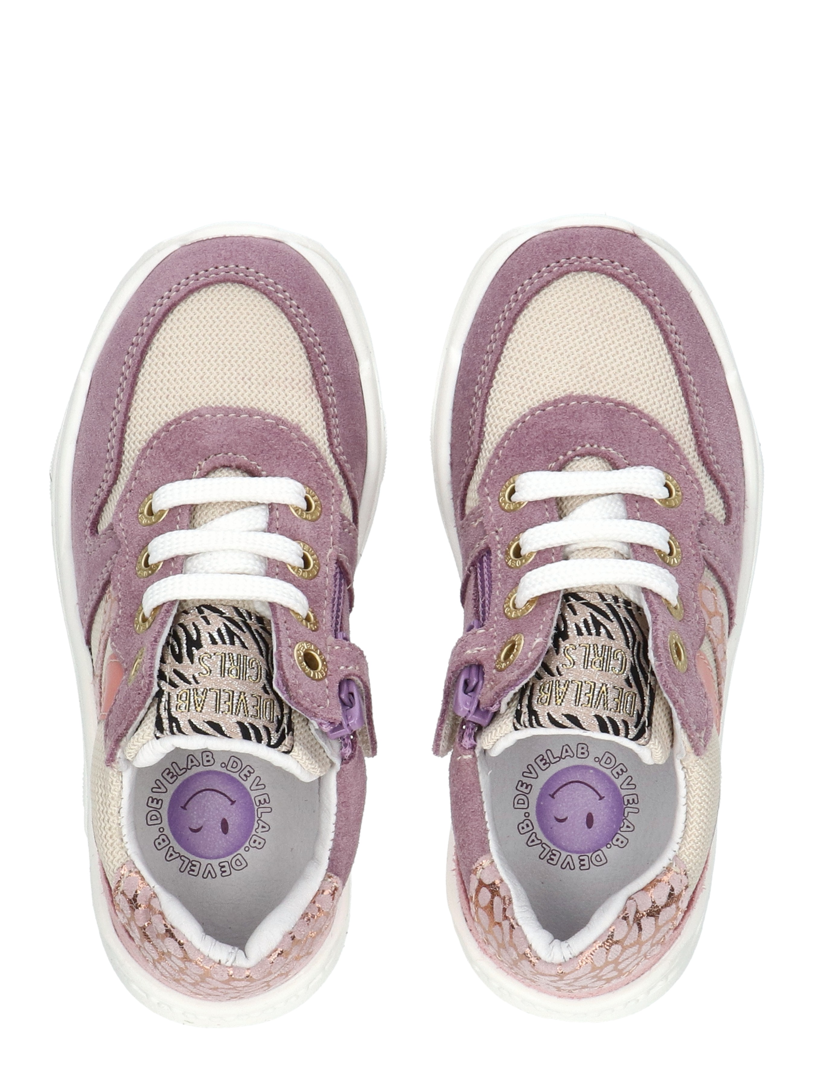 Develab - 47126 Purple Fantasy - Meisjes - Lage Sneakers - Sneakers - 50541_47_7