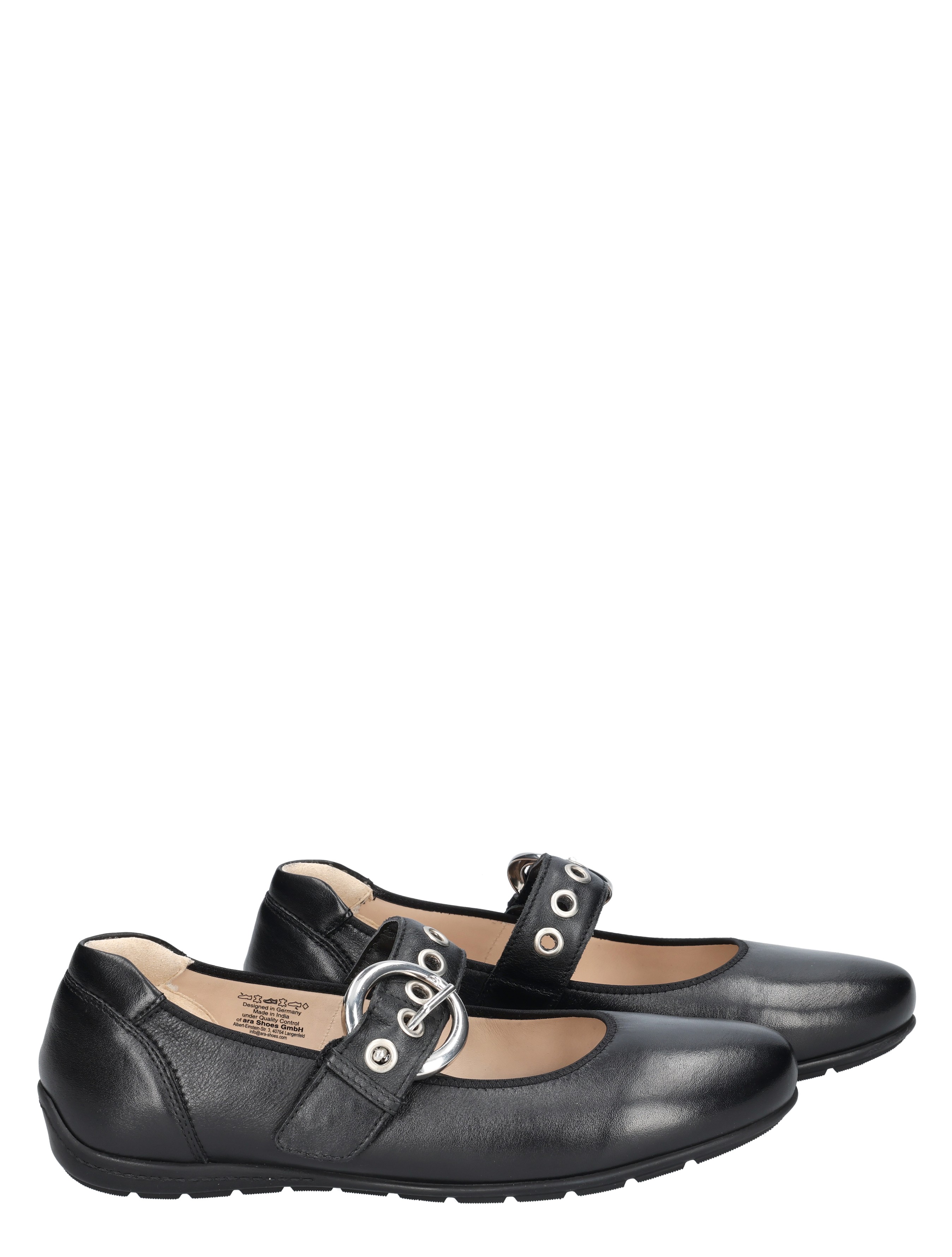 Ara - 12-52108-01 01 SCHWARZ - Dames - Ballerinas - 50447_11_6