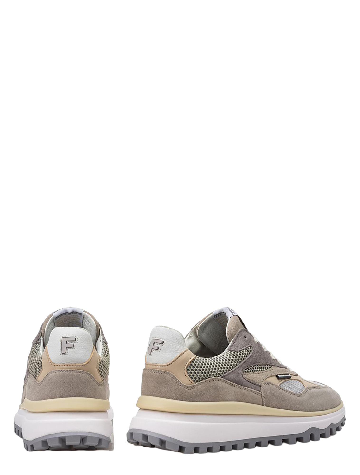 Floris van Bommel - De Gripper 10214 07.00 Light Grey G+Wijdte - Heren - Lage Sneakers - Sneakers - 51427_79_4