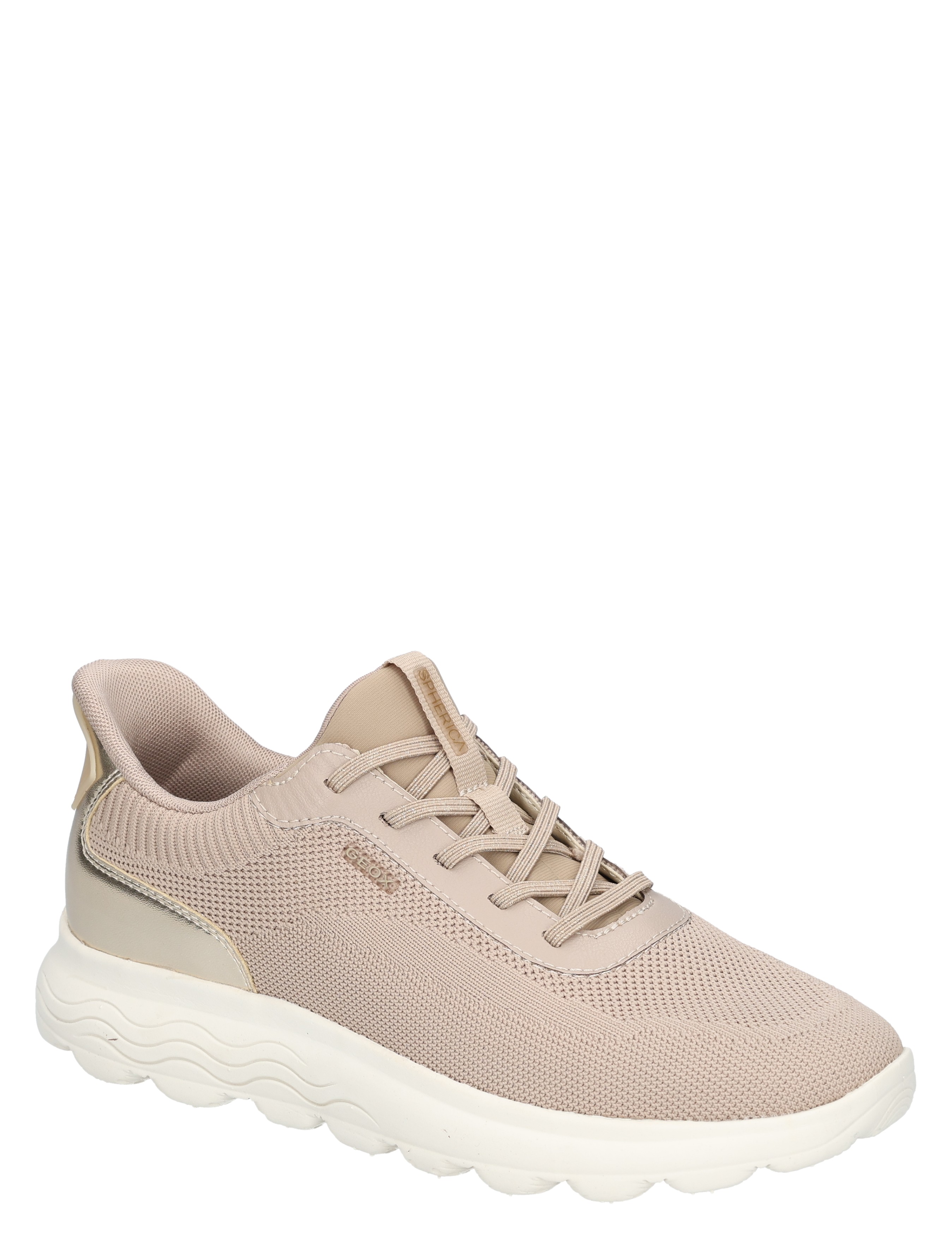Geox - D557MA Spherica Women Taupe Gold - Sneakers - Dames - Slip On Sneakers - 49743_77_3