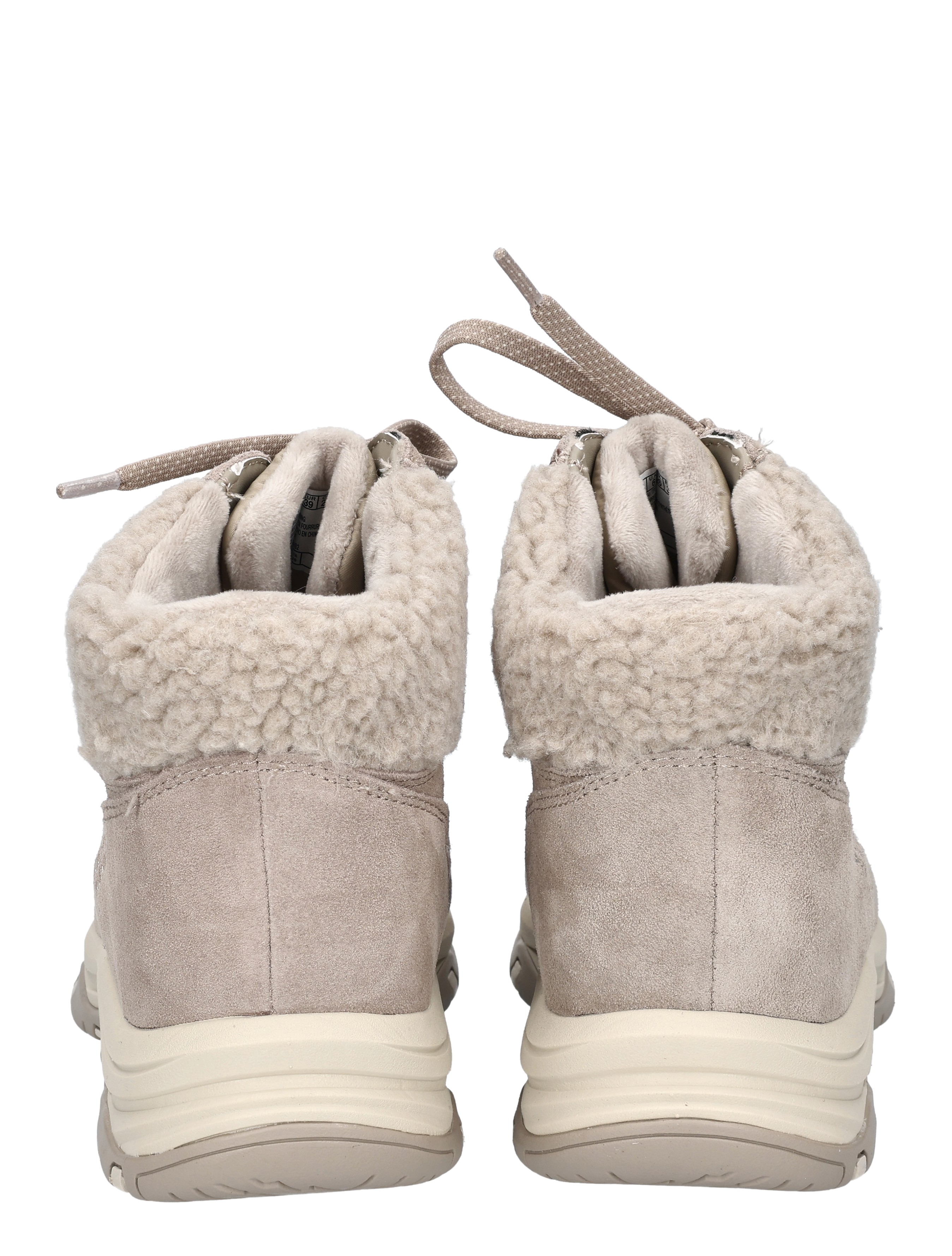 laarzen, luxe, shearling, beige, wollen buitenlaag