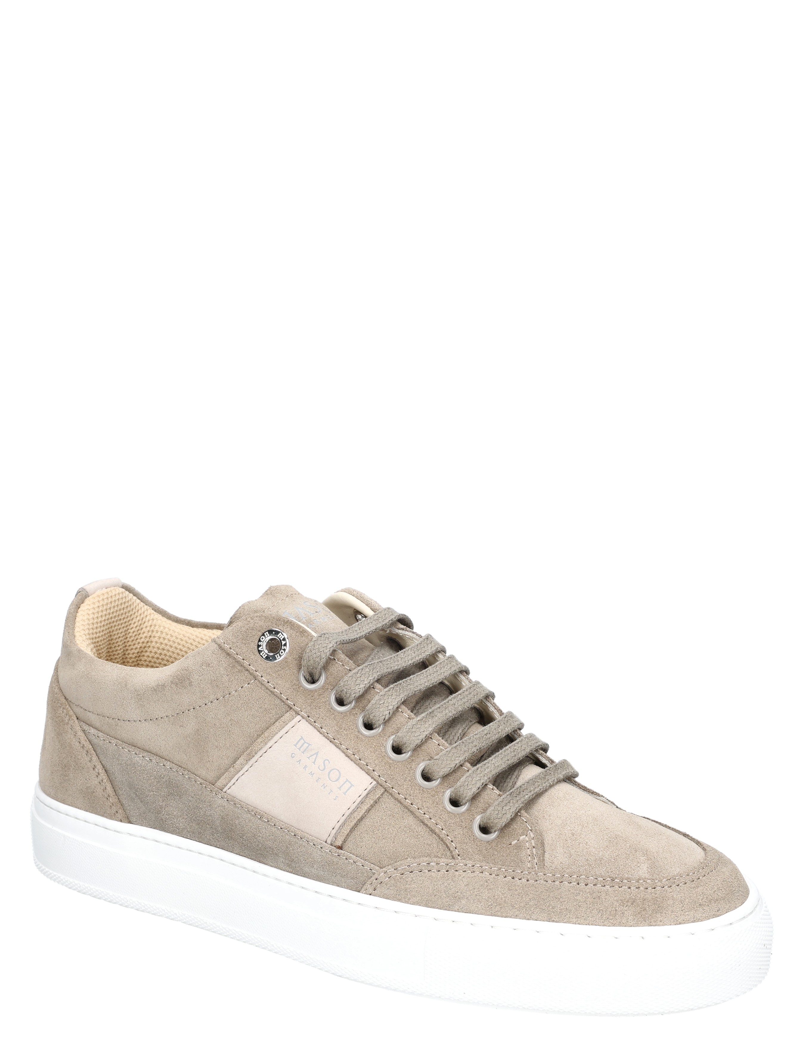 sneaker, gympen, suede, grijs, casual