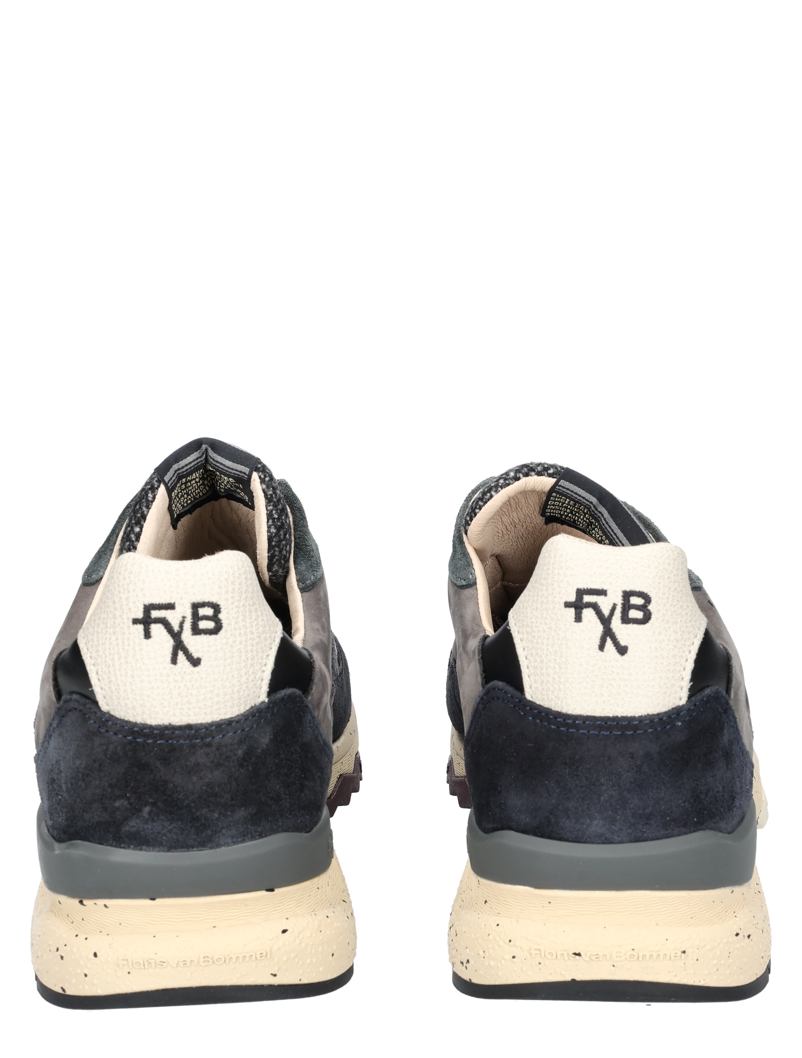 sneaker, hoge hak, neutraal, suede, back view