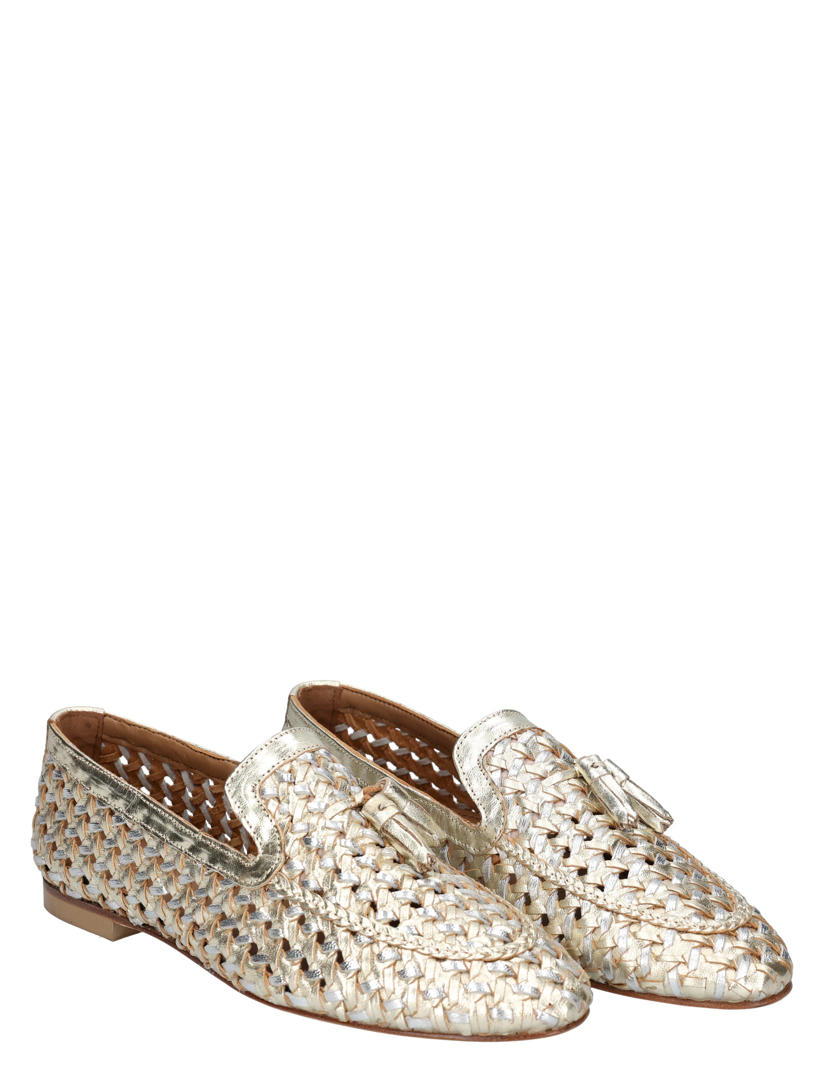Si - Zuha Foil Gold - Dames - Loafers - 50312_53_5