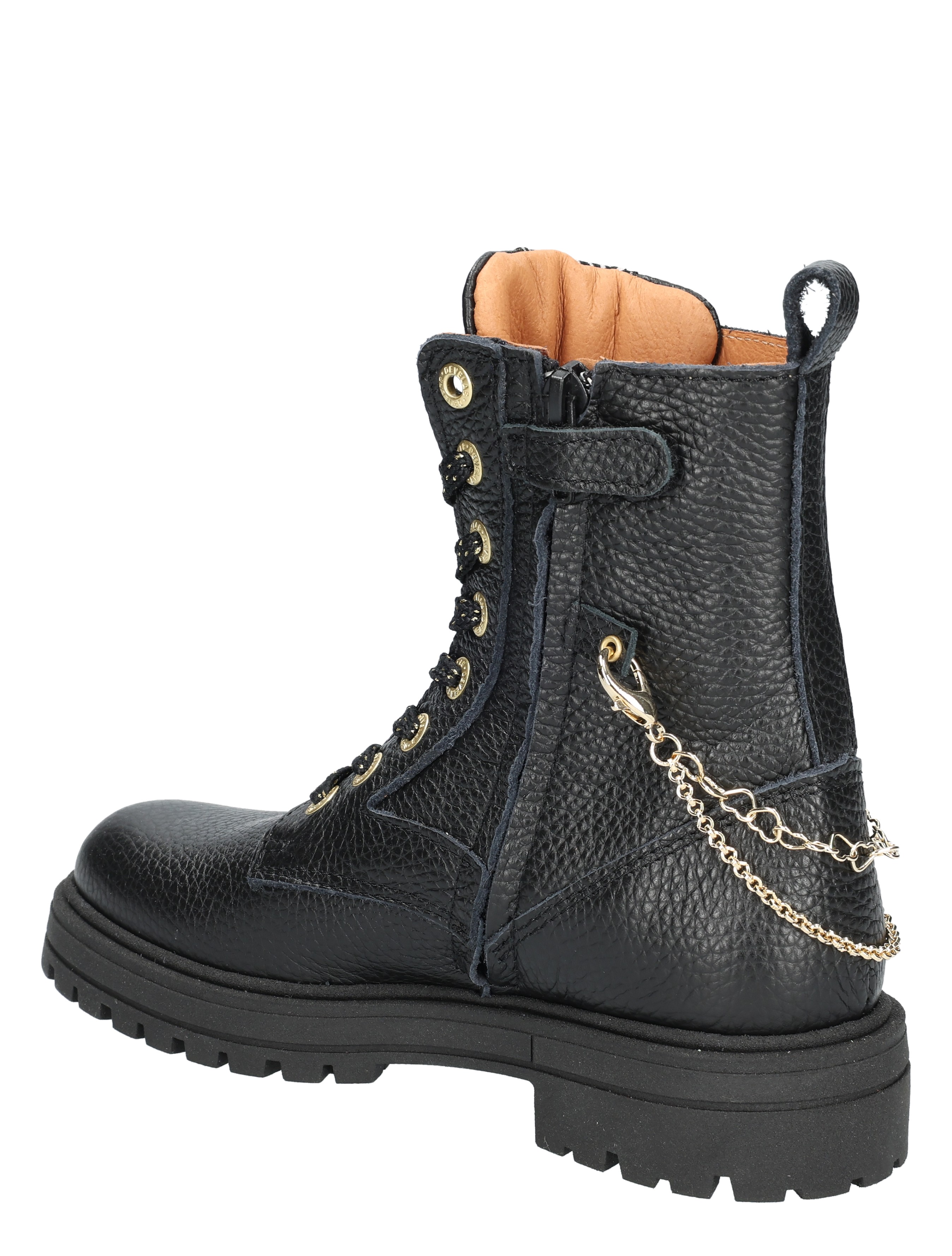 Develab - 42966 922 Black Nappa - Meisjes - Boots - Biker Boots - 45706_11_4