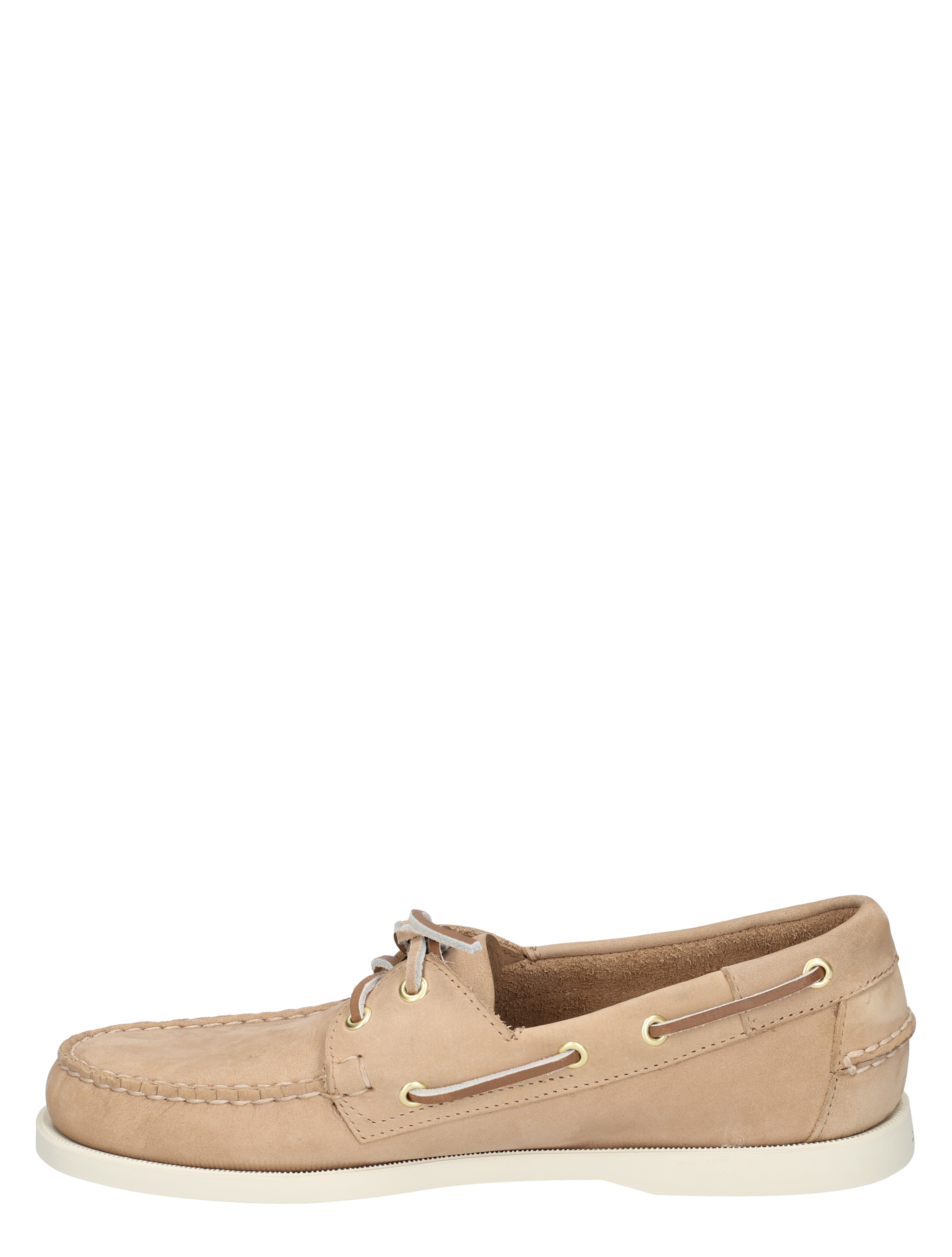 Sebago - Dockside Portland Boat Shoe Men 906 Beige Camel - Heren - Bootschoenen - 49802_77_2