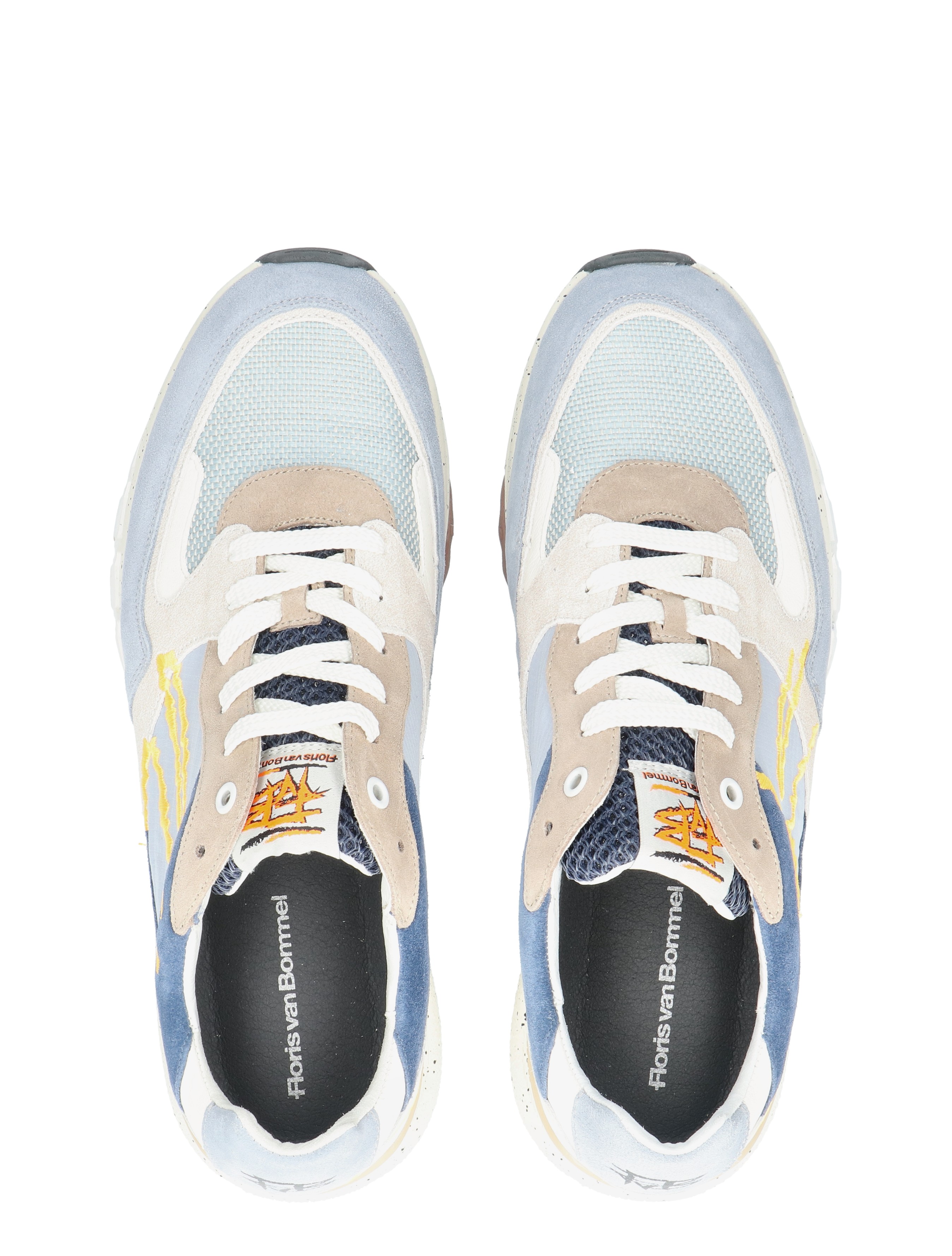 Floris van Bommel - De Treener 10243 42-02 Light Blue G+ Wijdte - Heren - Lage Sneakers - Sneakers - 50662_33_8
