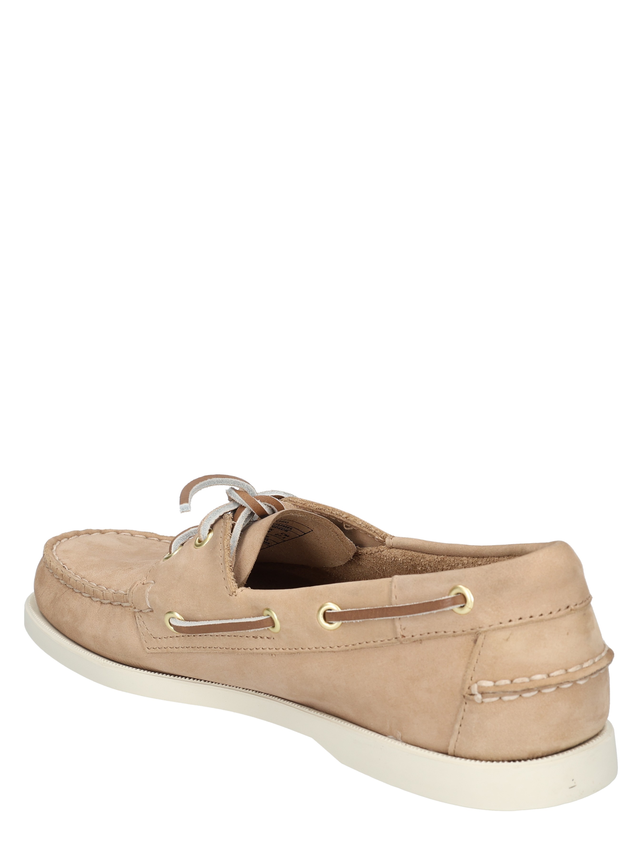 Sebago - Dockside Portland Boat Shoe Men 906 Beige Camel - Heren - Bootschoenen - 49802_77_4