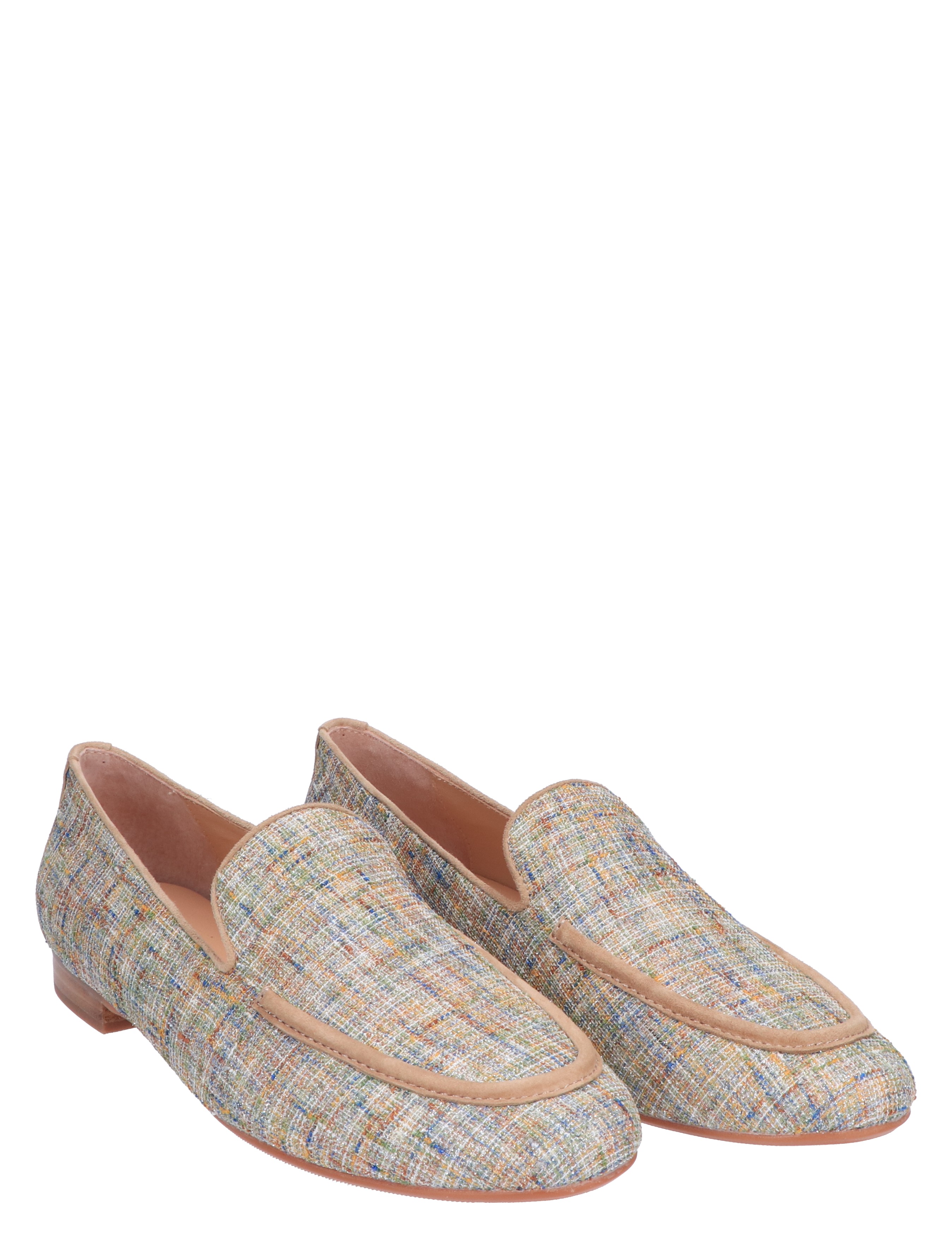 Di Lauro - Wilkje Beige Metallic - Dames - Loafers - 47634_77_5