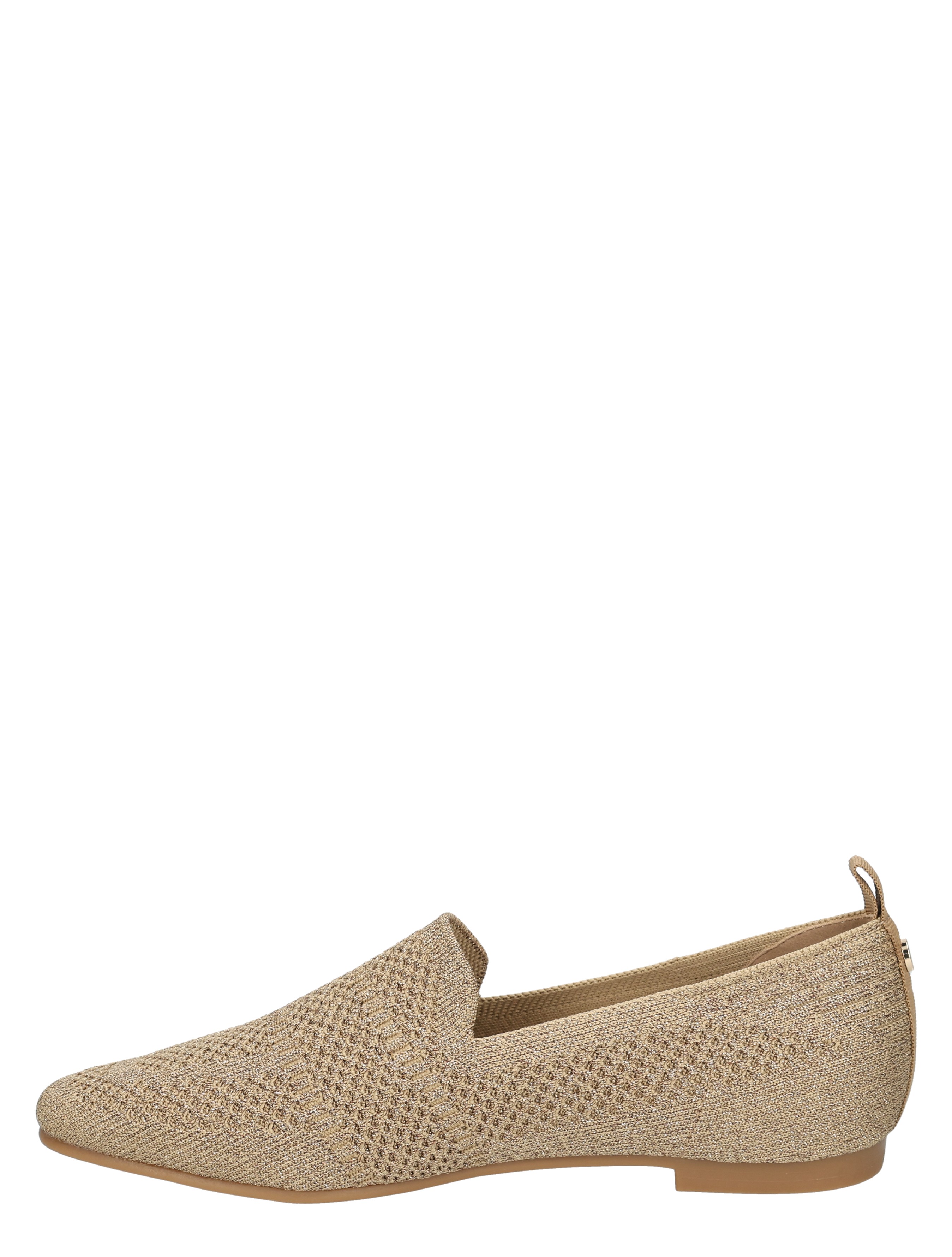 Lisa & Jo - Zilin Gold Silver Knitted - Dames - Loafers - 50872_53_2