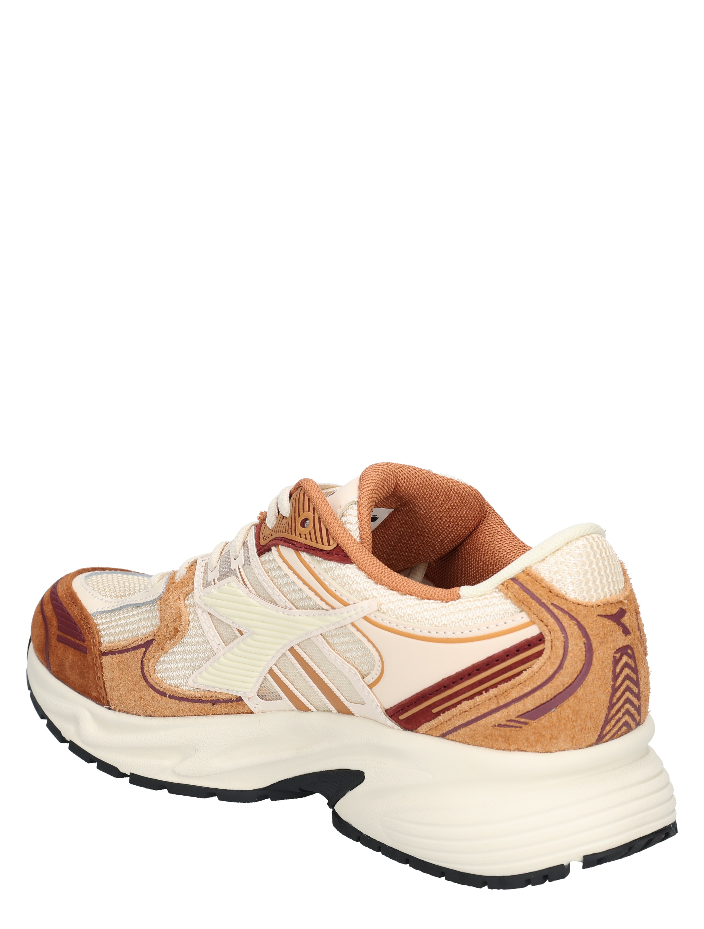 sneaker, athletic shoe, mesh, suede, orange