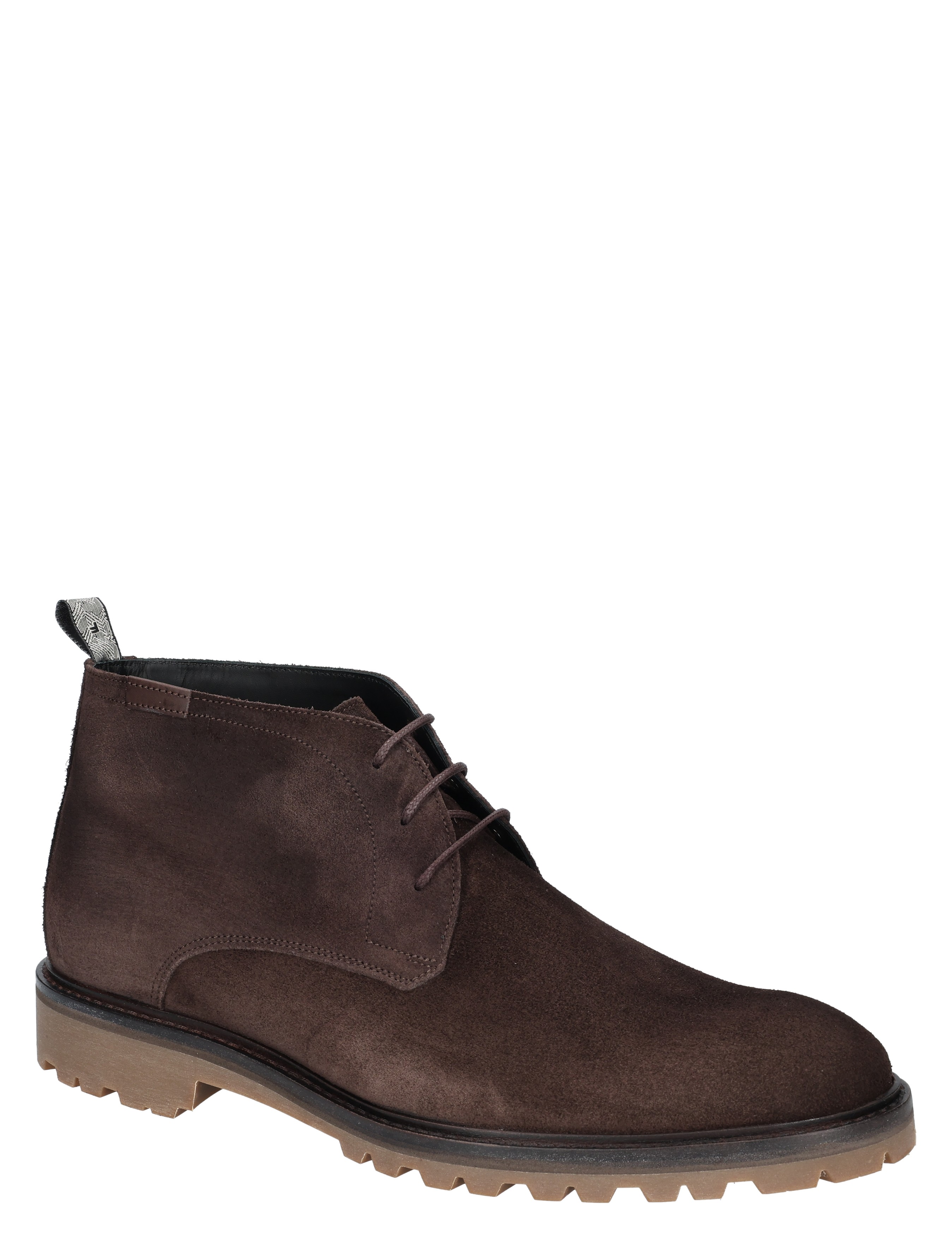 boot, ankleboot, brown, suede, lace-up