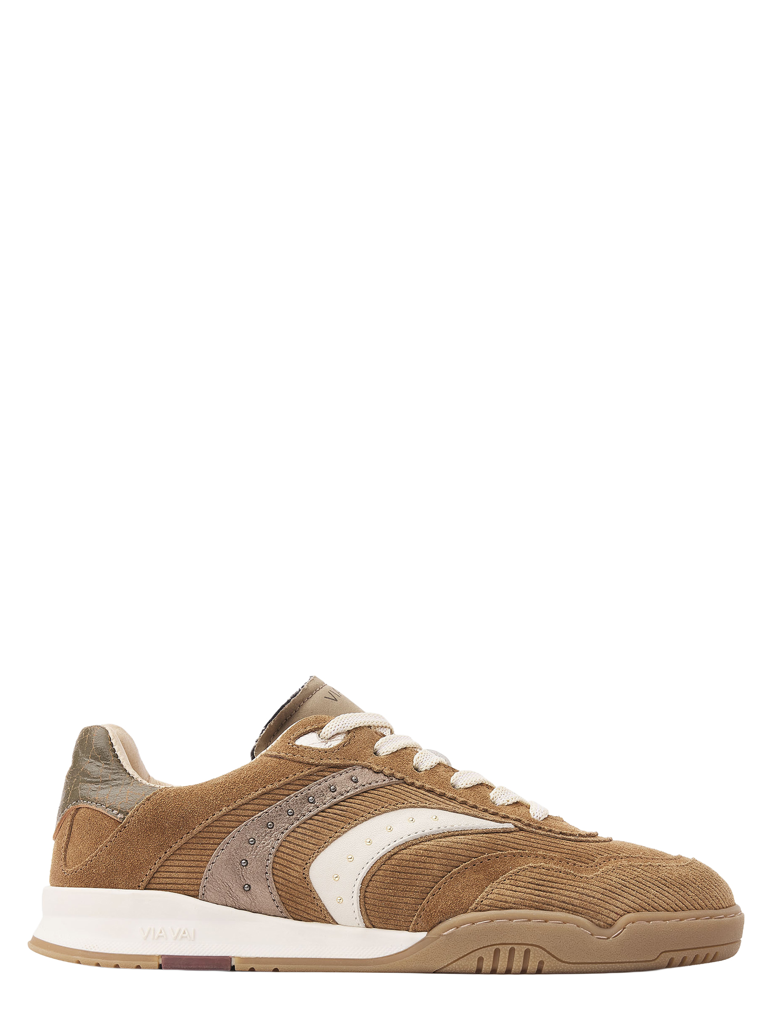 VIA VAI - 62390 Kris Pax Light Brown - Dames - Sneakers - Lage Sneakers - 52862_02_1
