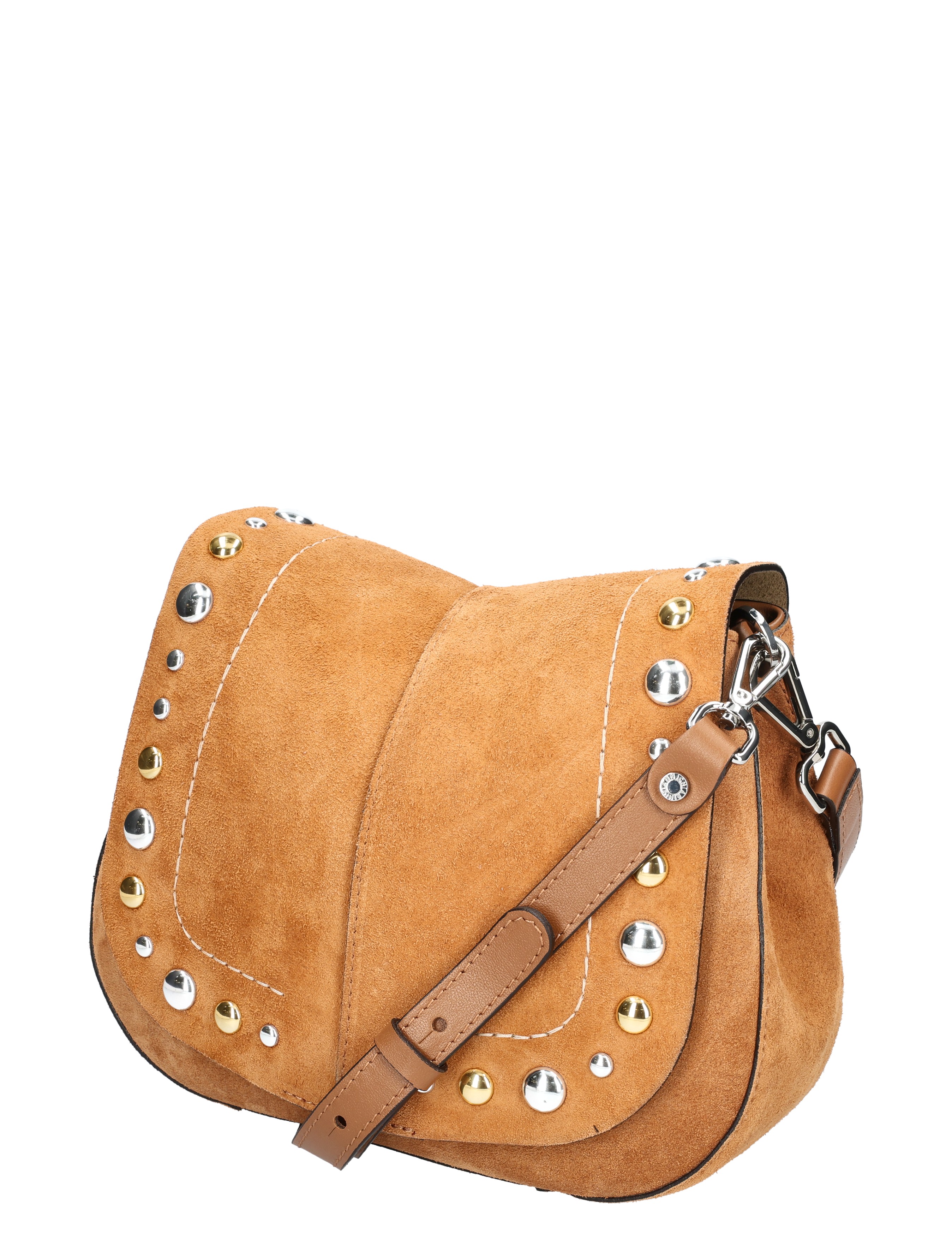 Gianni Chiarini - Helena Round Caramel - Dames - Schoudertassen - 49693_22_2