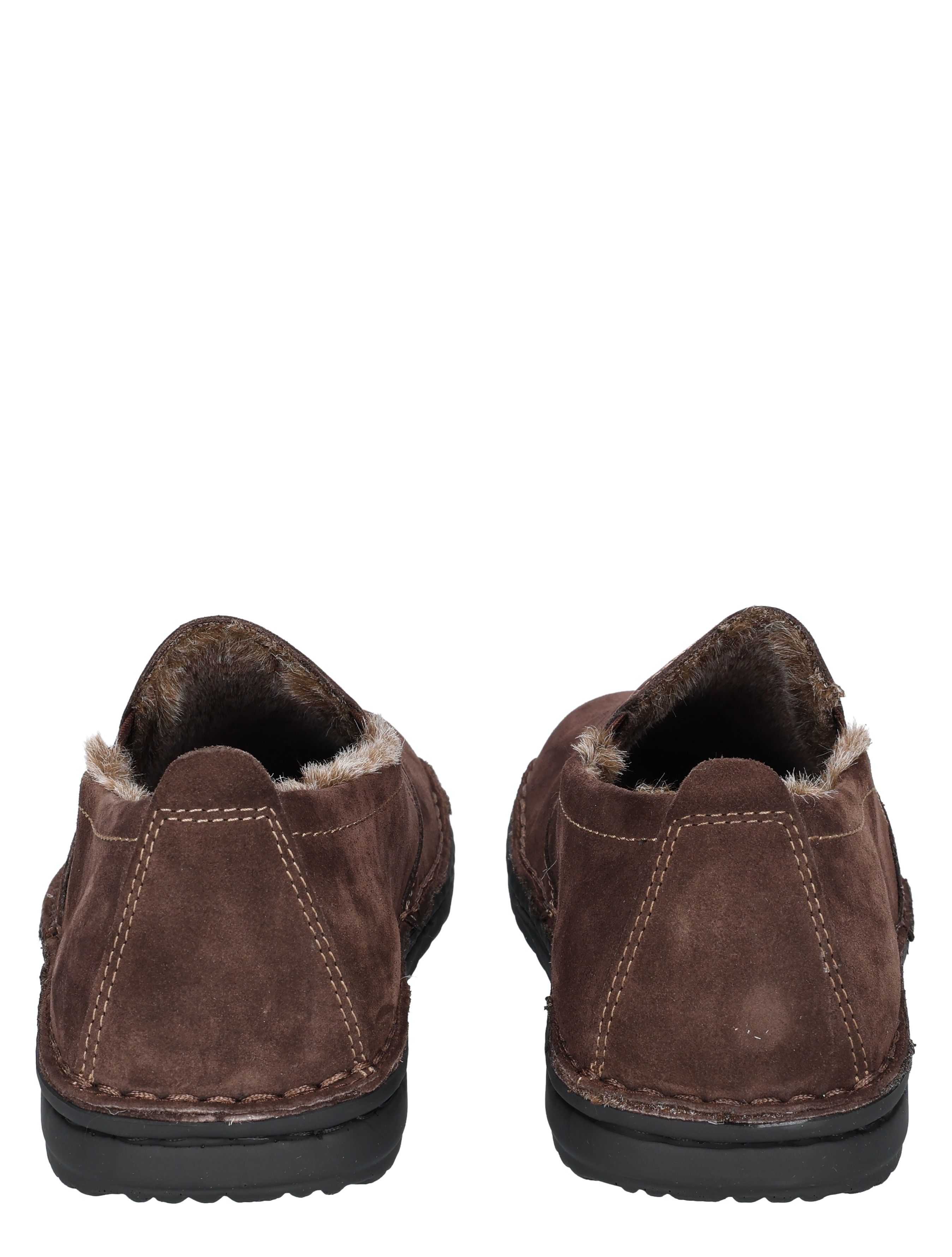 laarzen, mocassins, suede, bruine, voering fur
