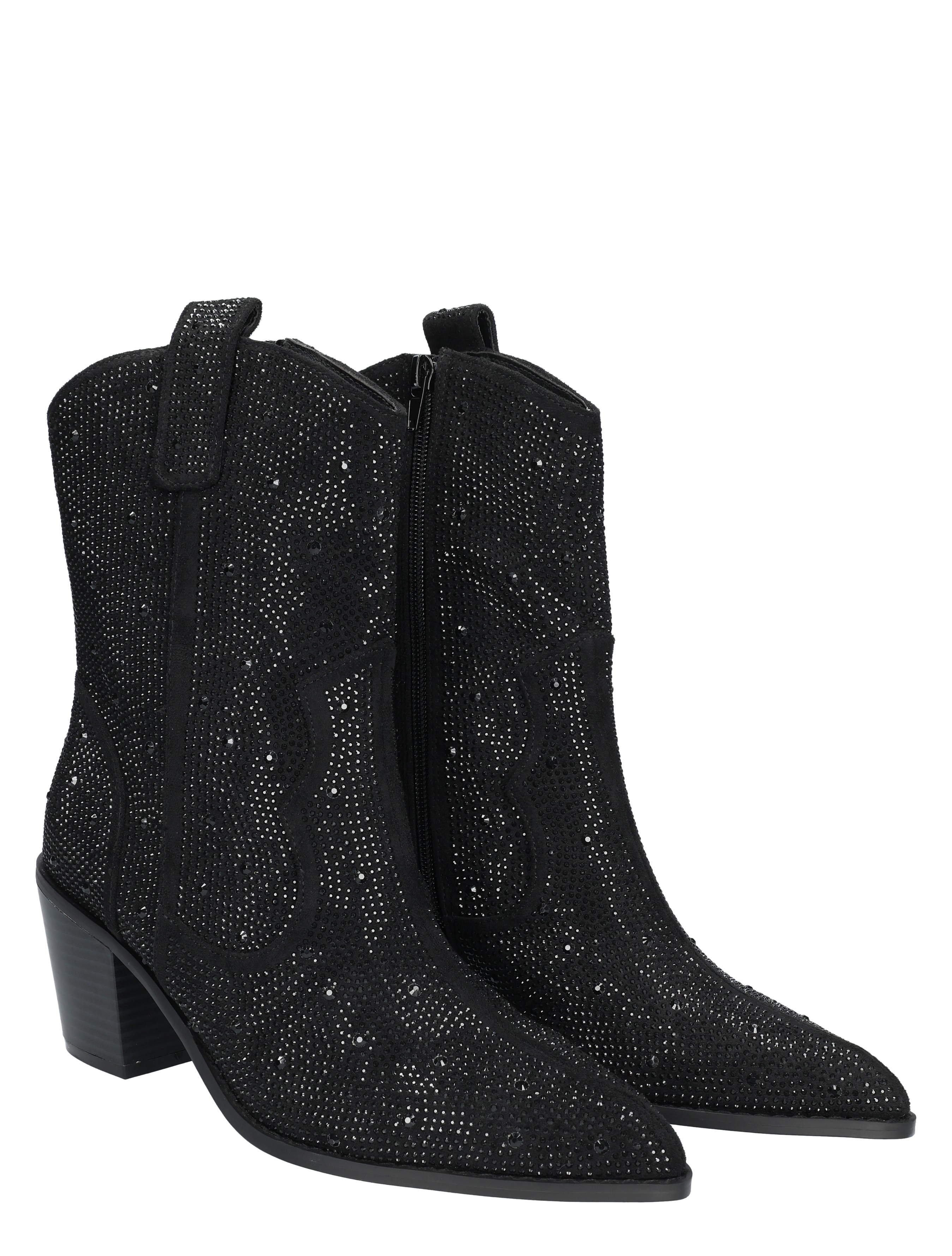 Lisa & Jo - Usha Black - Dames - Boots - Enkellaarsjes - 46243_11_5