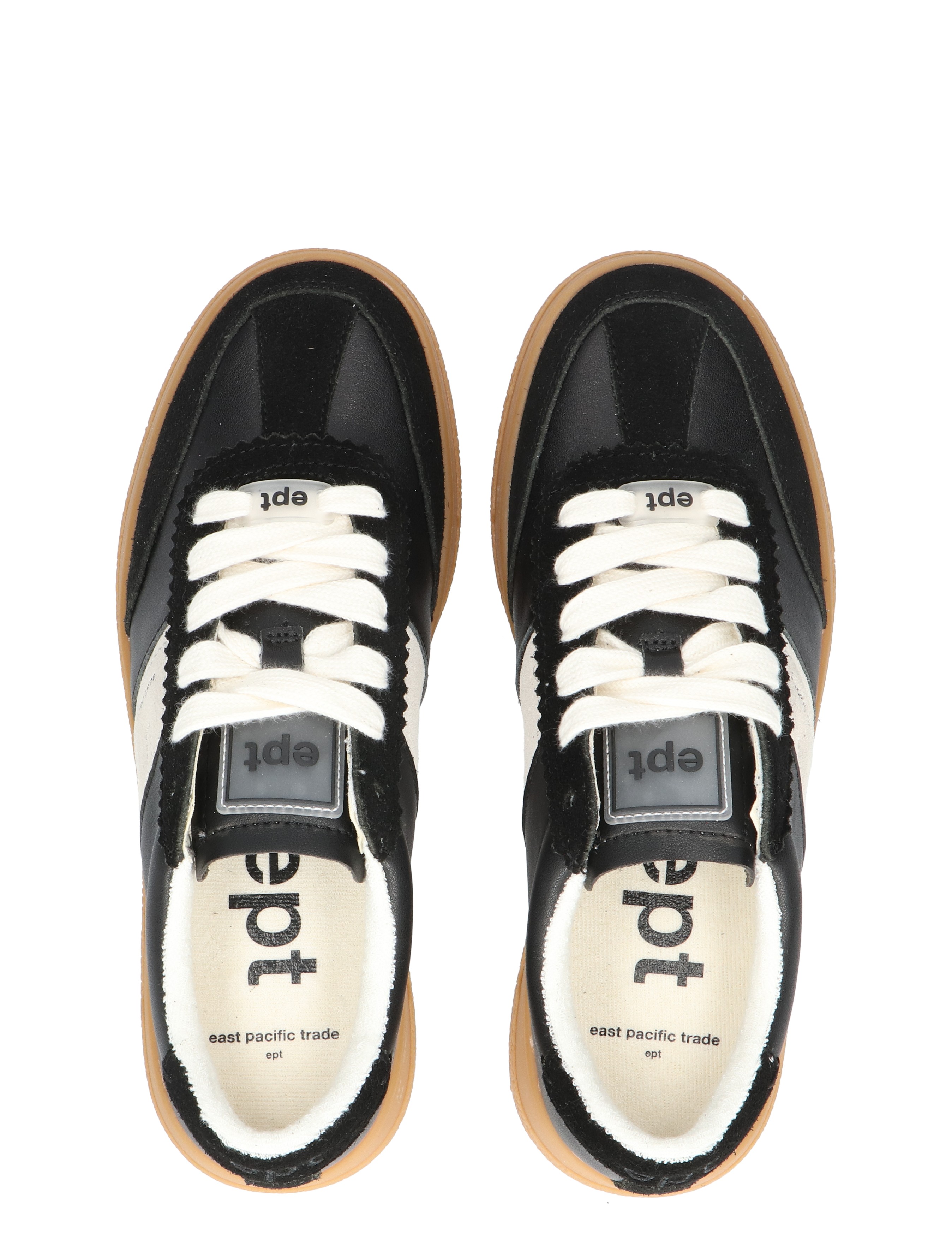East Pacific Trade - Santos Black Gum - Sneakers - Dames - Lage Sneakers - 48447_18_7