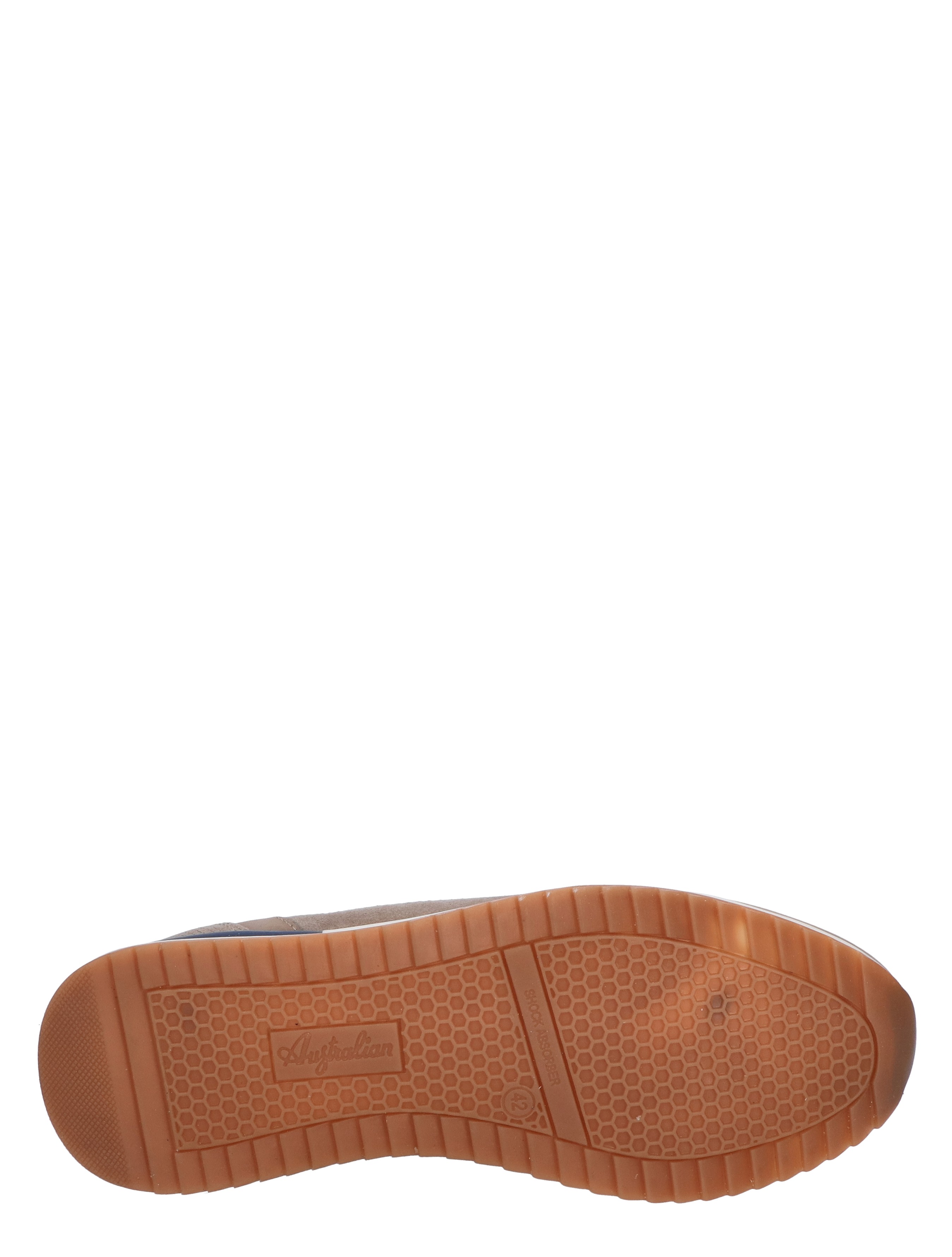 Australian - Bakersville Taupe White G-Wijdte - Heren - Veterschoenen - Casual Veterschoenen - 47087_77_8