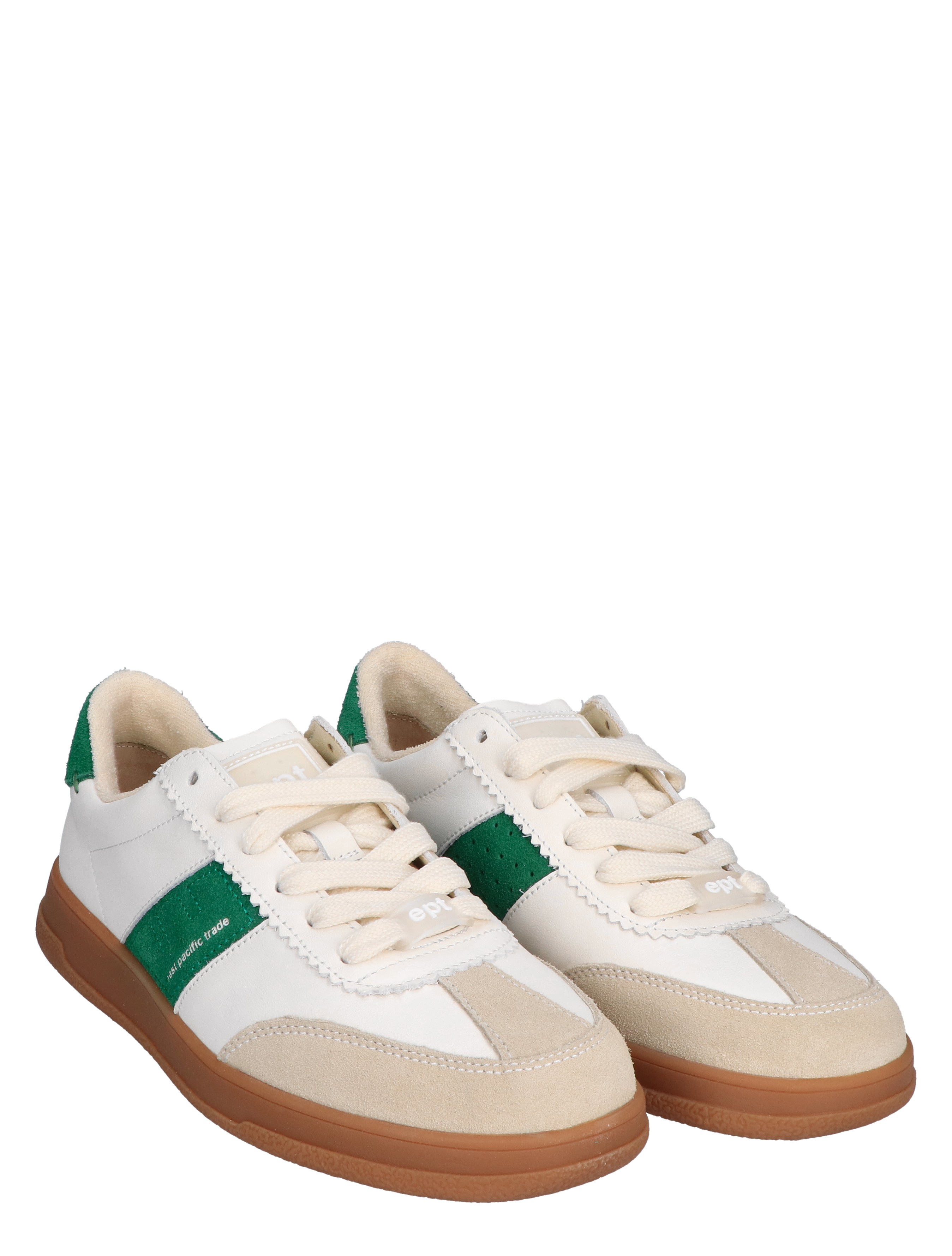 East Pacific Trade - Santos EP3SN1ST03601 Off White Green - Sneakers - Dames - Lage Sneakers - 48448_86_5