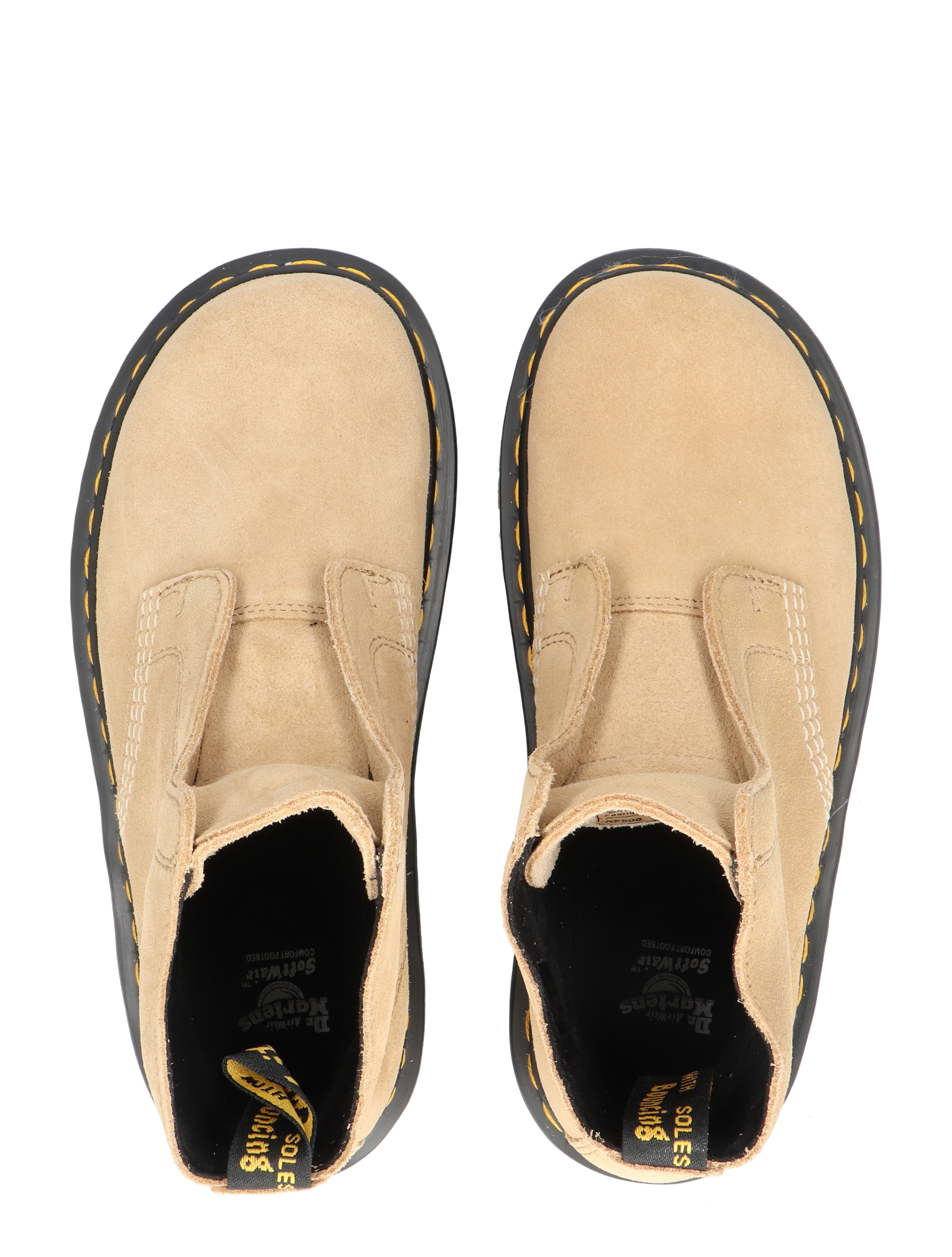 Dr. Martens - Zebzag Lace Less Savanah Tan - Dames - Boots - Enkellaarsjes - 48221_77_7