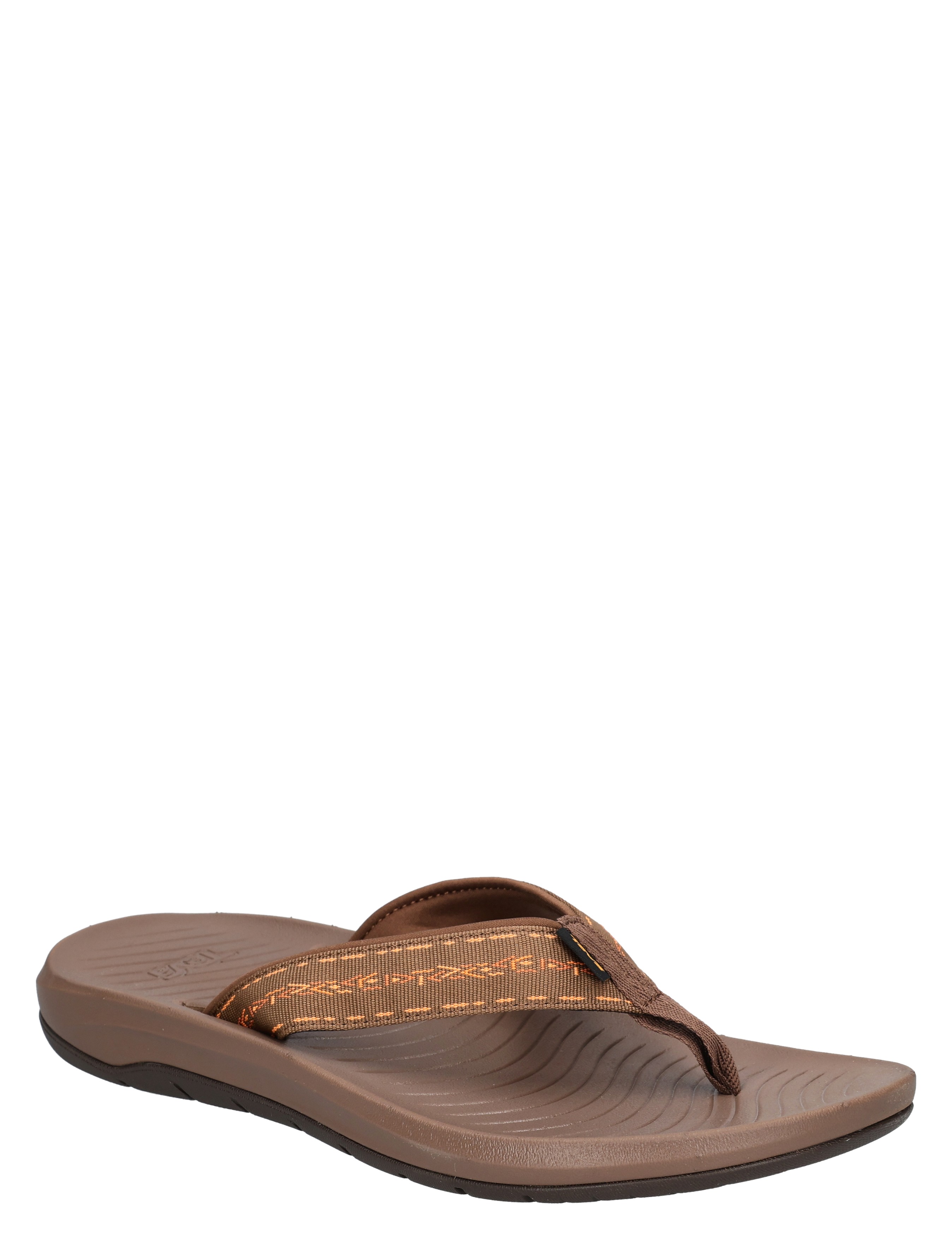 slipper, sandalen, thumb-strap, flip-flop, bruin