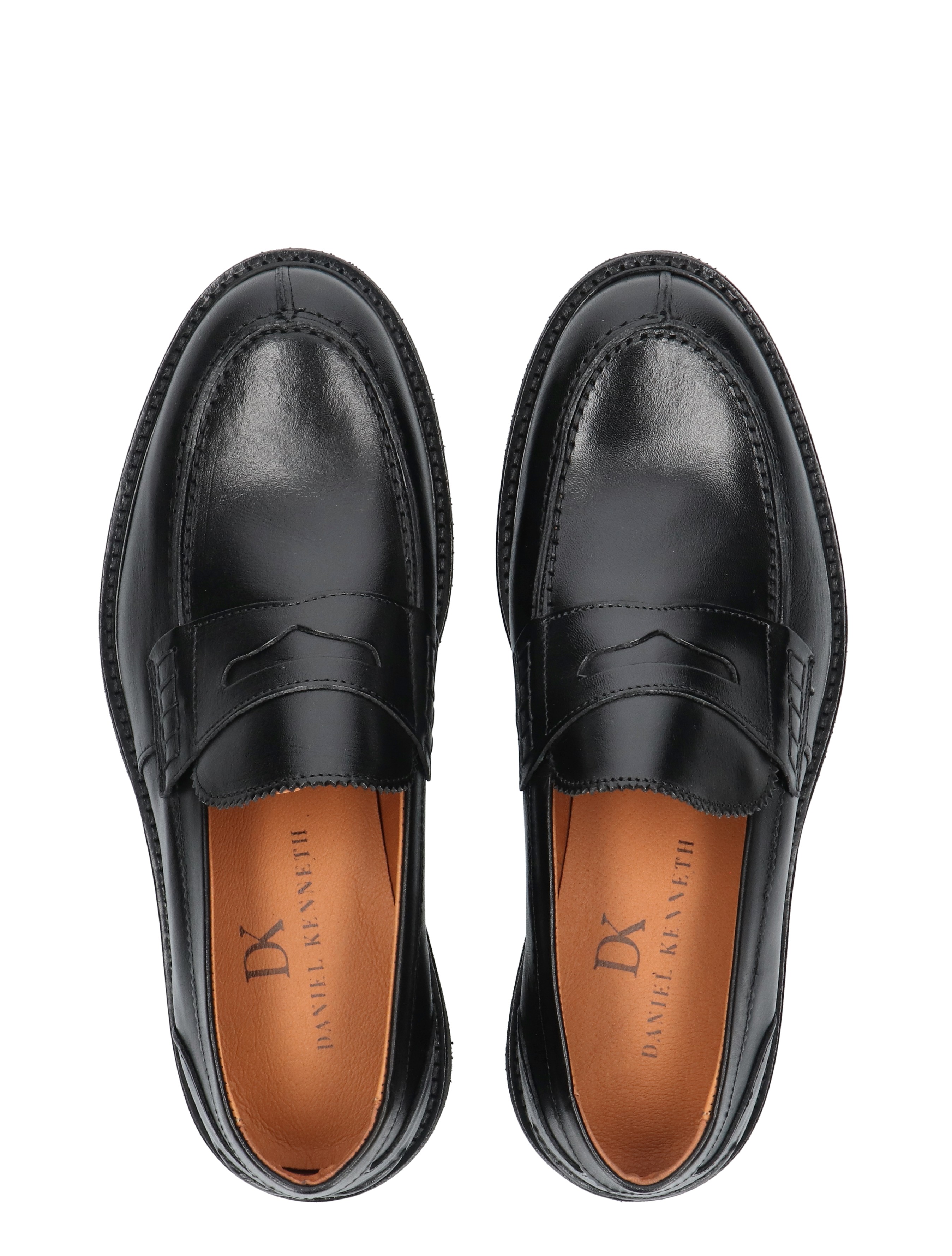 loafers, black, leder, penny loafer, slip-on
