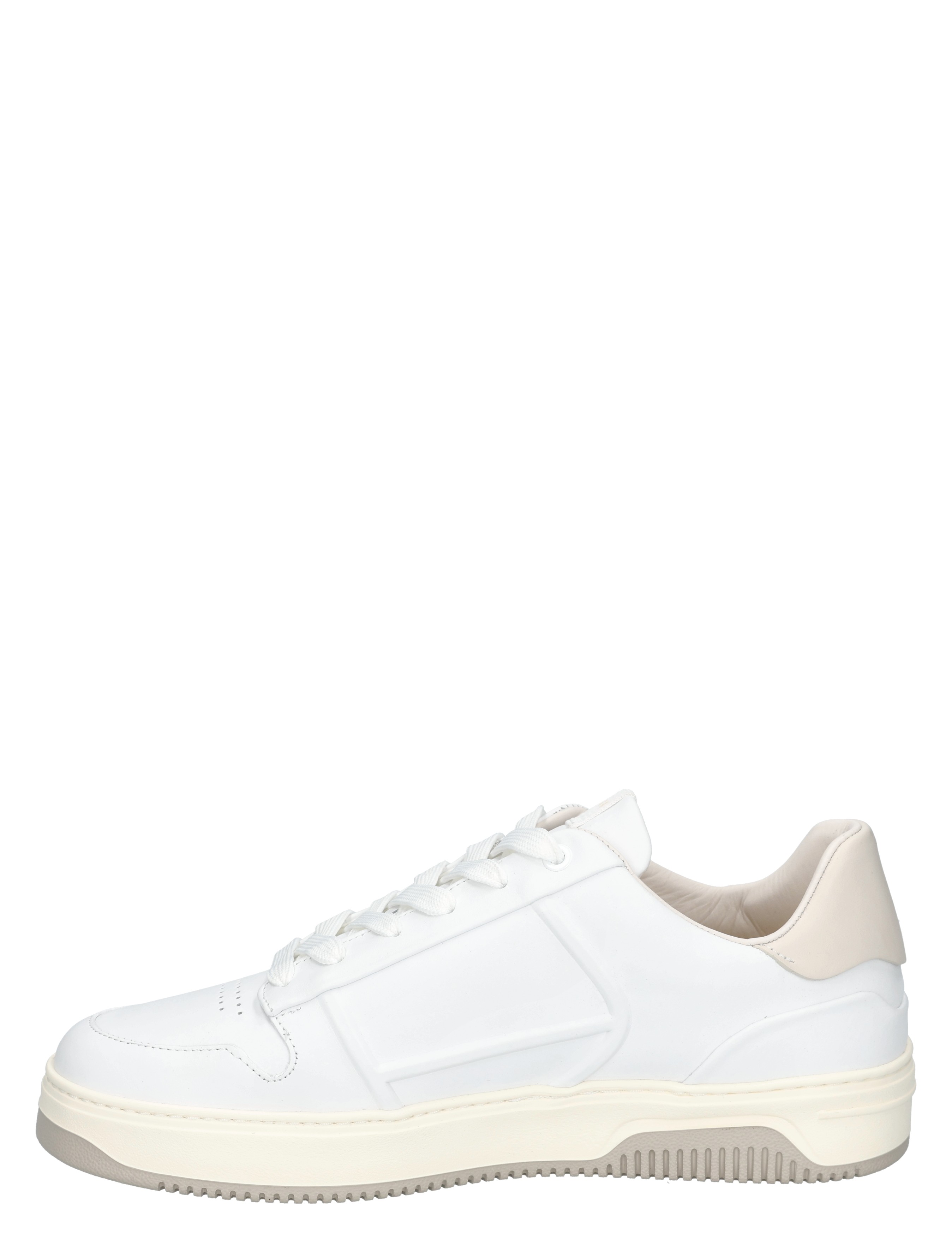 Nubikk - Basket Cole Men White Leather - Heren - Lage Sneakers - Sneakers - 50356_88_2