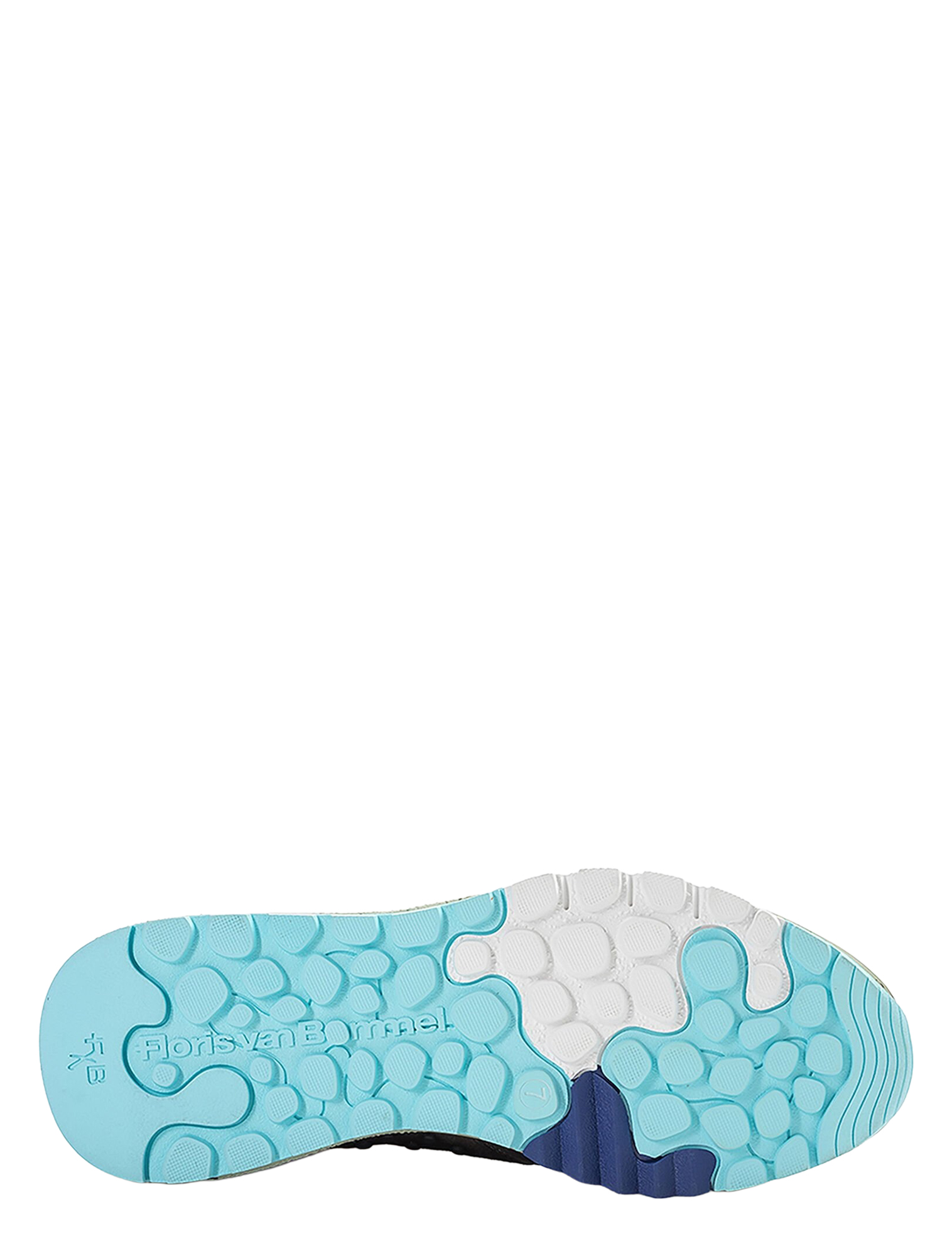 Floris van Bommel - De Treener SFM-10154 34-01 Taupe G+ Wijdte - Heren - Lage Sneakers - Sneakers - 50116_77_4