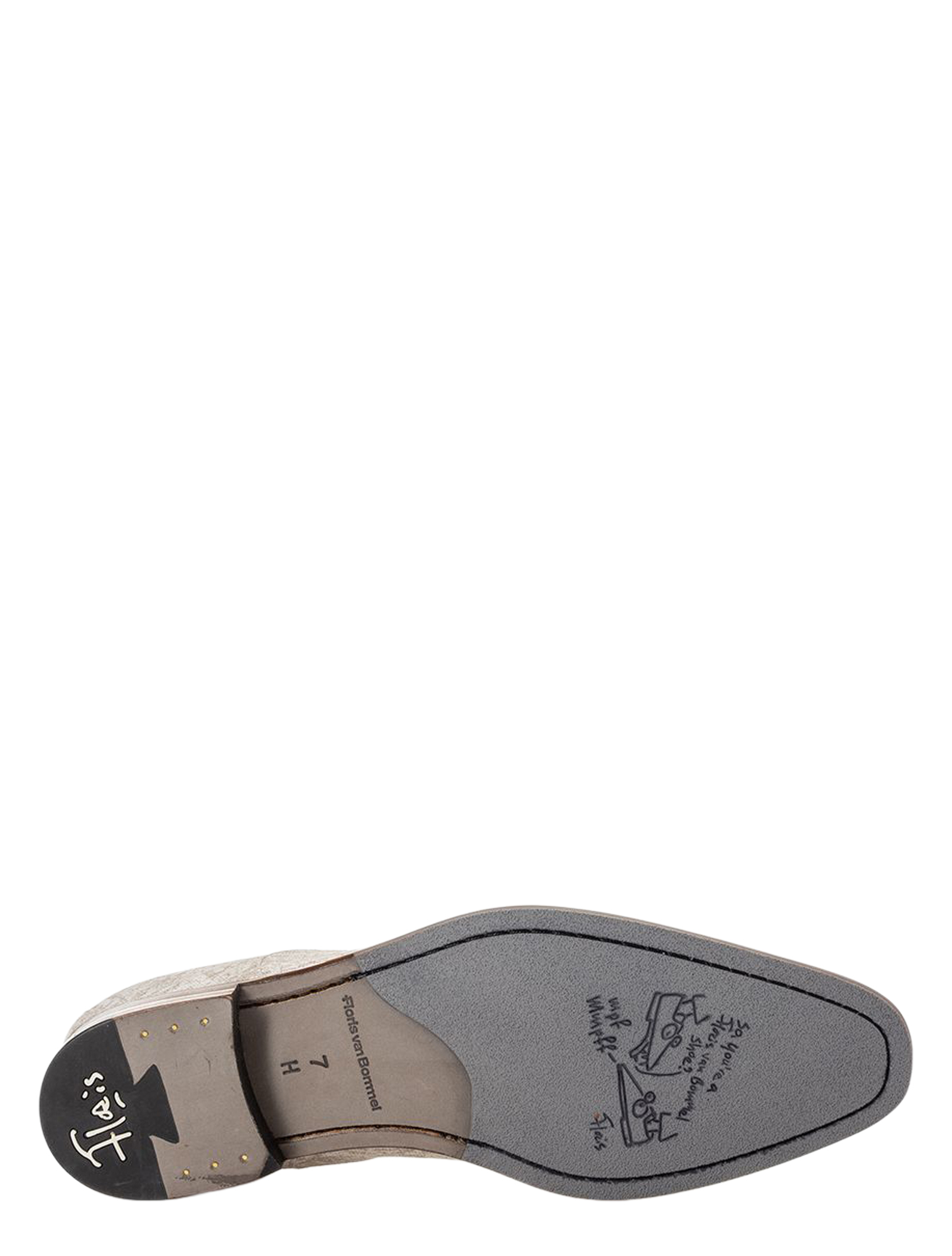 Floris van Bommel - De Draver 30316 03.27 Light Brown H-Wijdte - Heren - Veterschoenen - Nette Veterschoenen - 51454_77_5