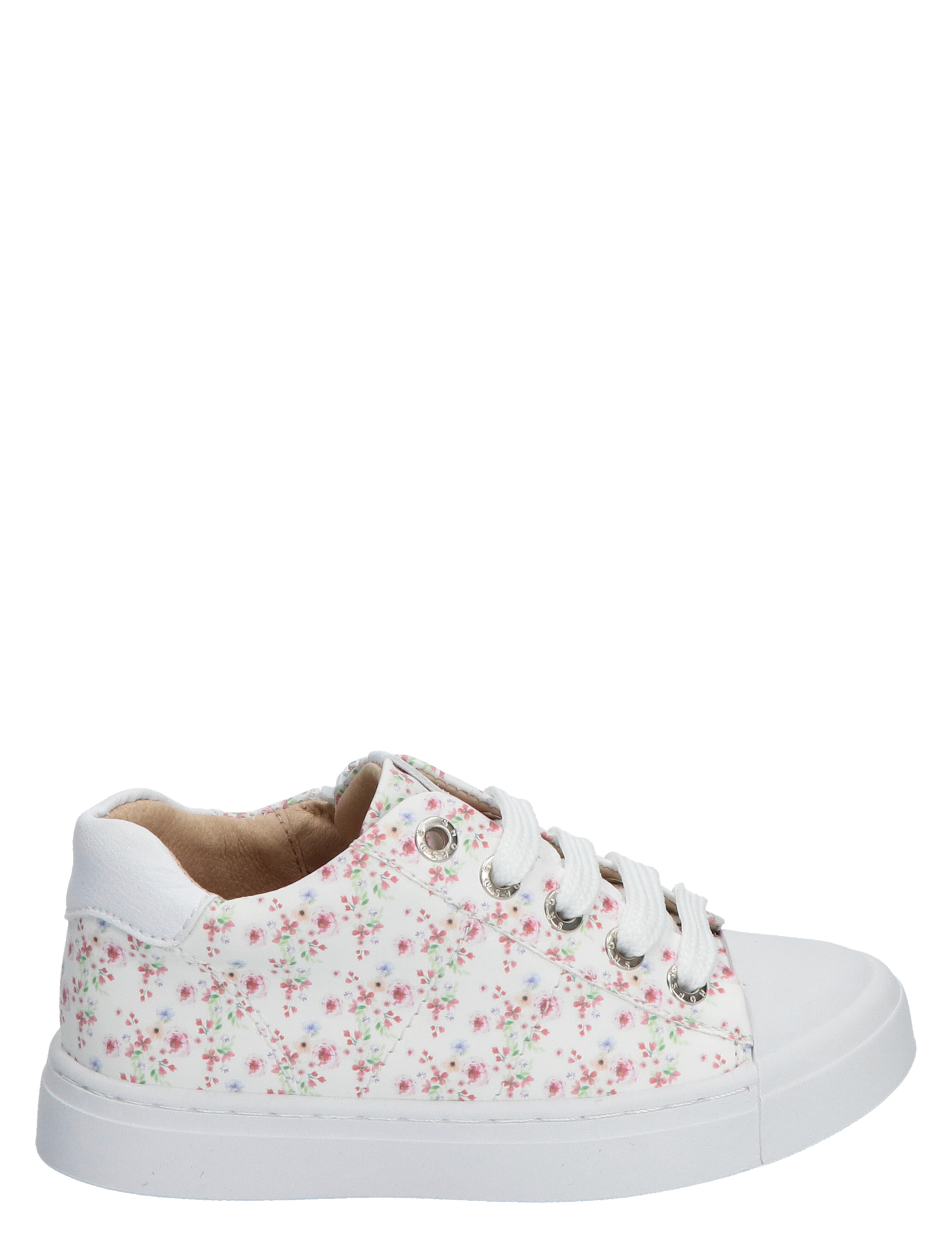 Shoesme - SH22S002-A White Flower - Meisjes - Lage Sneakers - Sneakers - 39001_88_1