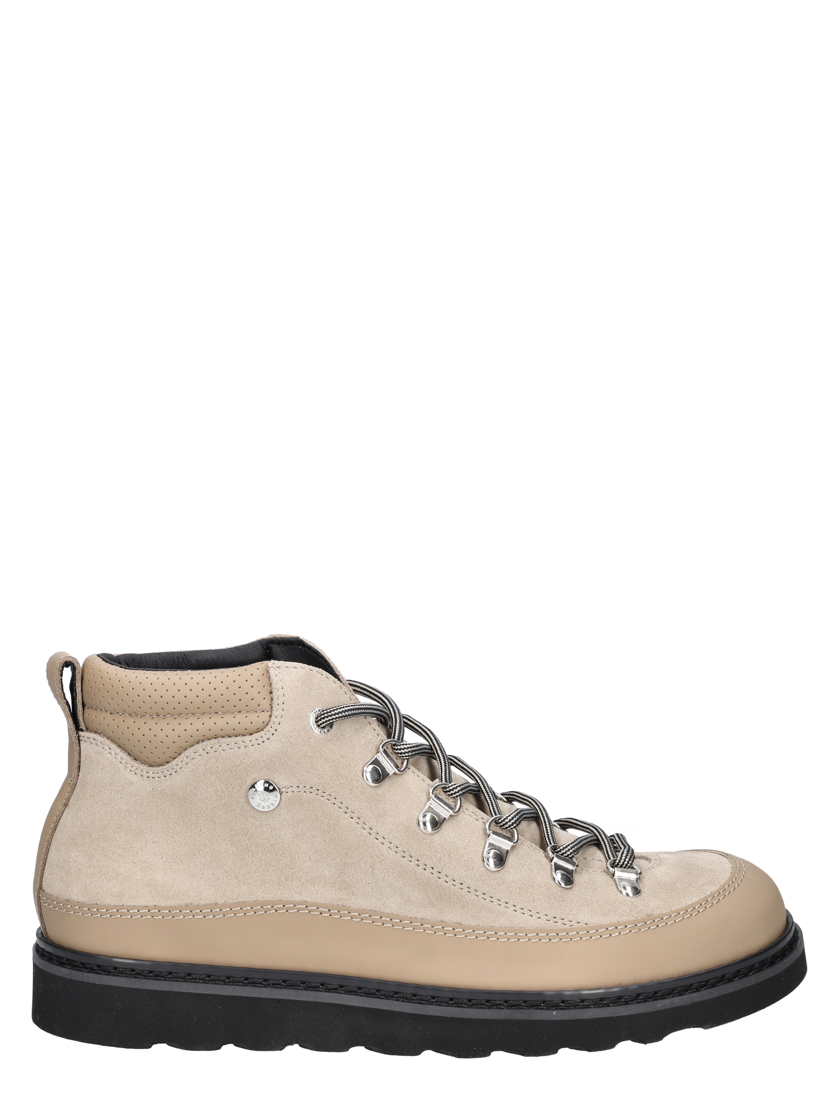 Filling Pieces - Glacier Boot Suede Taupe - Heren - Boots - Veter Boots - 51546_77_1