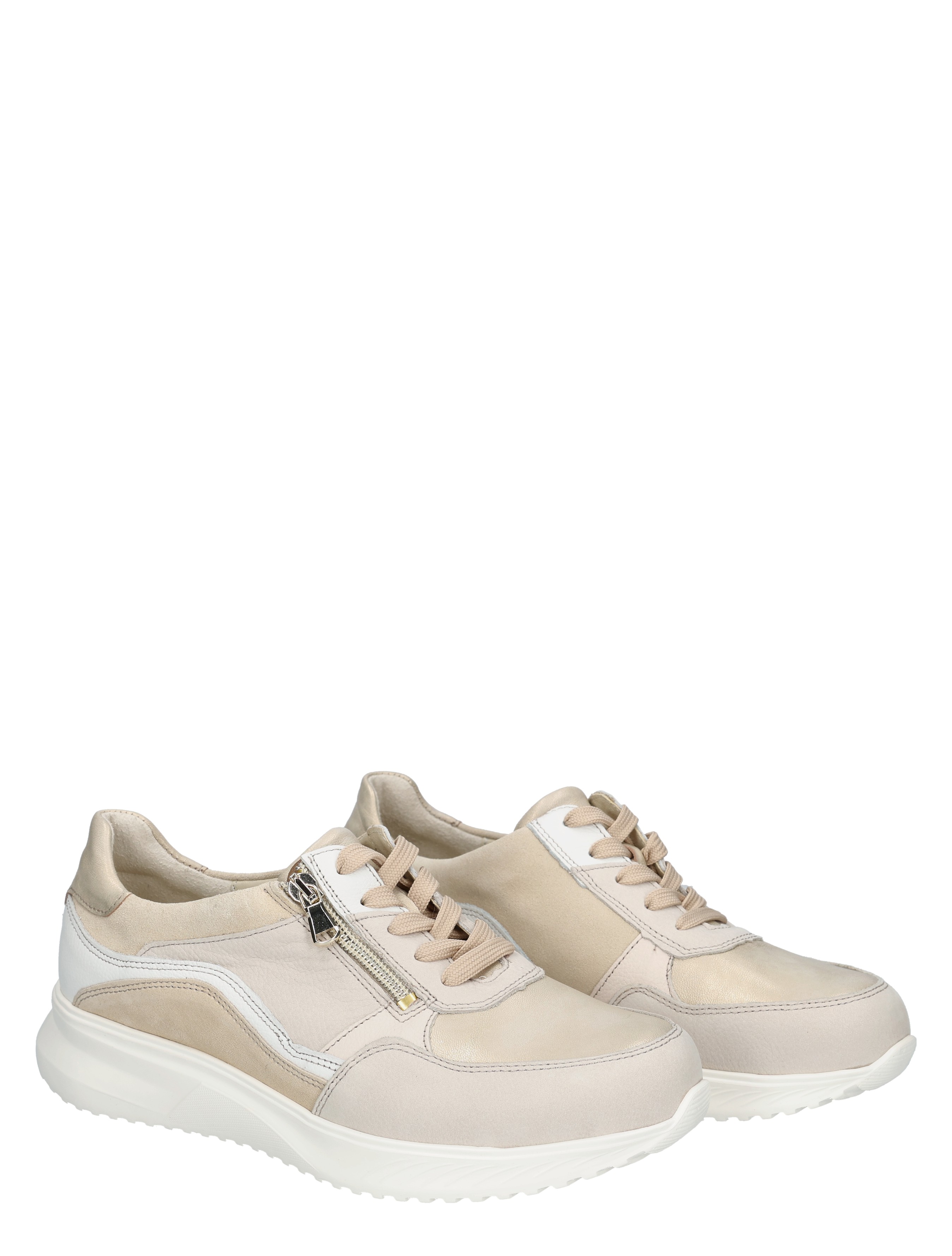 Waldlaufer - 617002 500 698 Ausi Perl Fume Lightgo - Dames - Veterschoenen - Casual Veterschoenen - 50388_77_5
