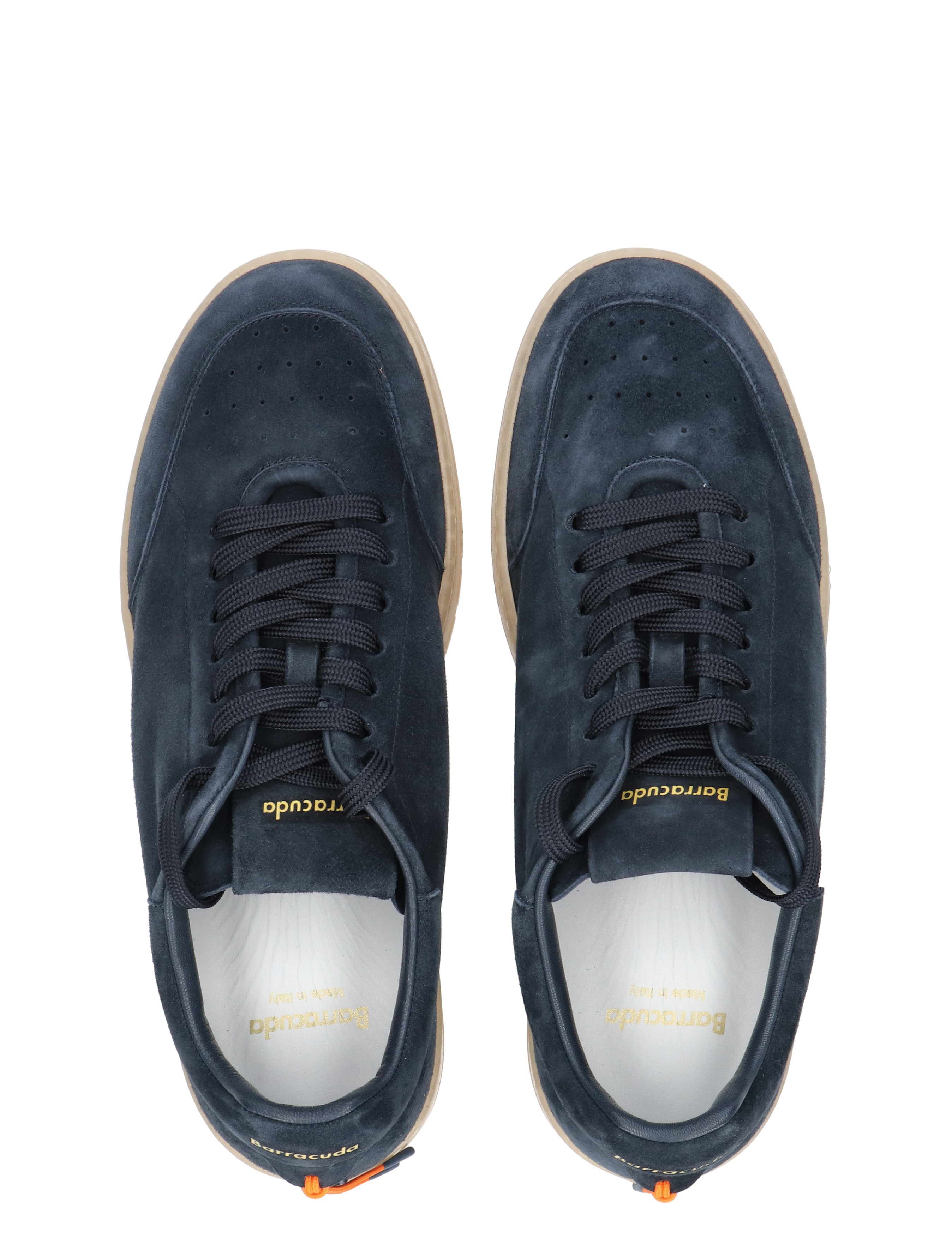 Barracuda Shoes - Giordan BU3355 Camoscione Navy - Heren - Lage Sneakers - Sneakers - 50339_33_7