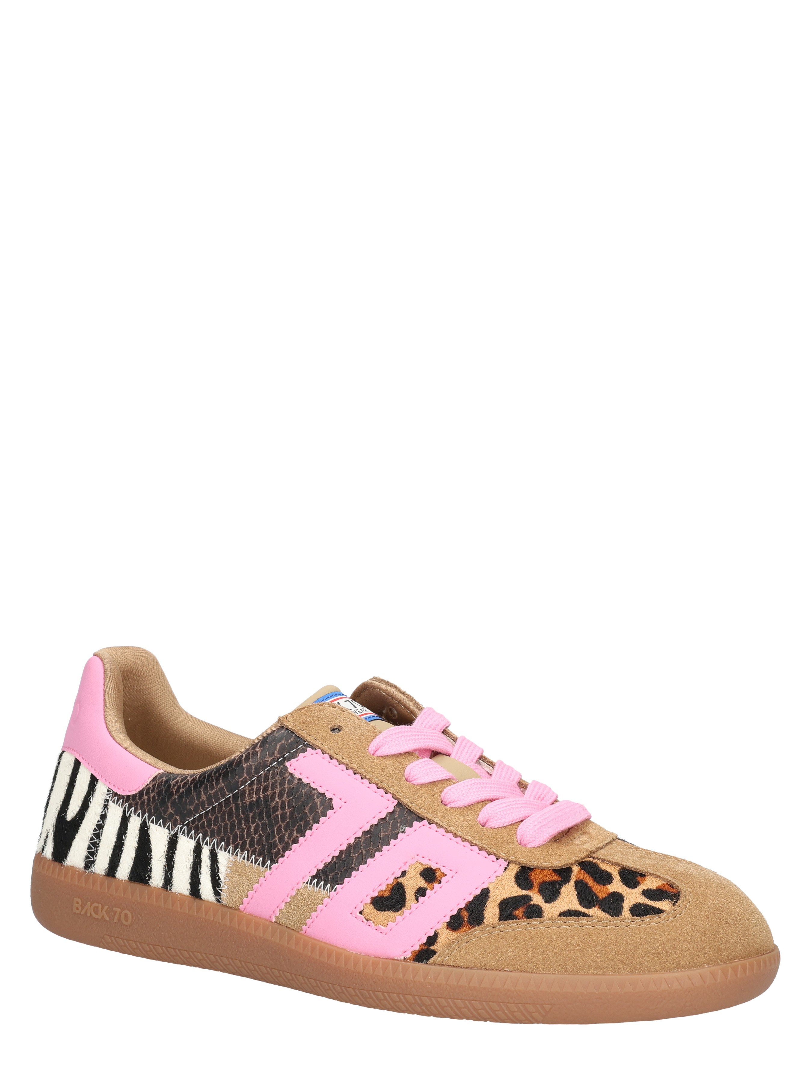 Back 70 - Squid 02 Multi Leopard Zebra - Sneakers - Dames - Lage Sneakers - 48920_22_3