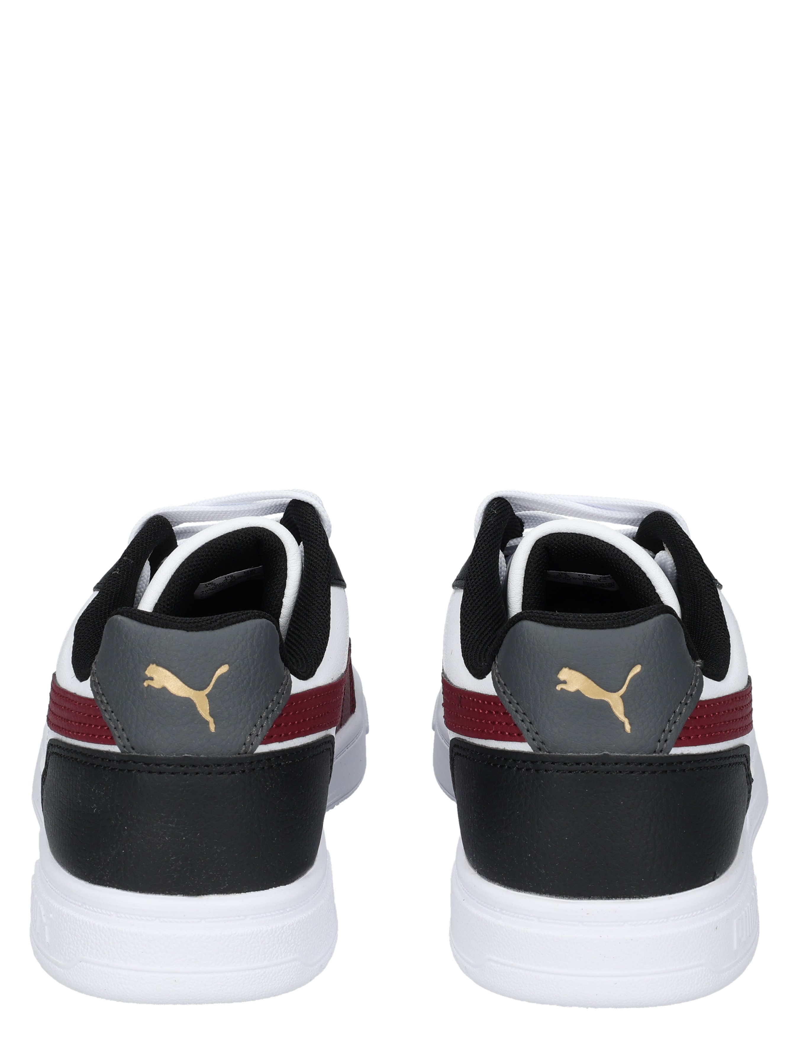 sneaker, heren, witte zool, grijze hiel, puma-logo