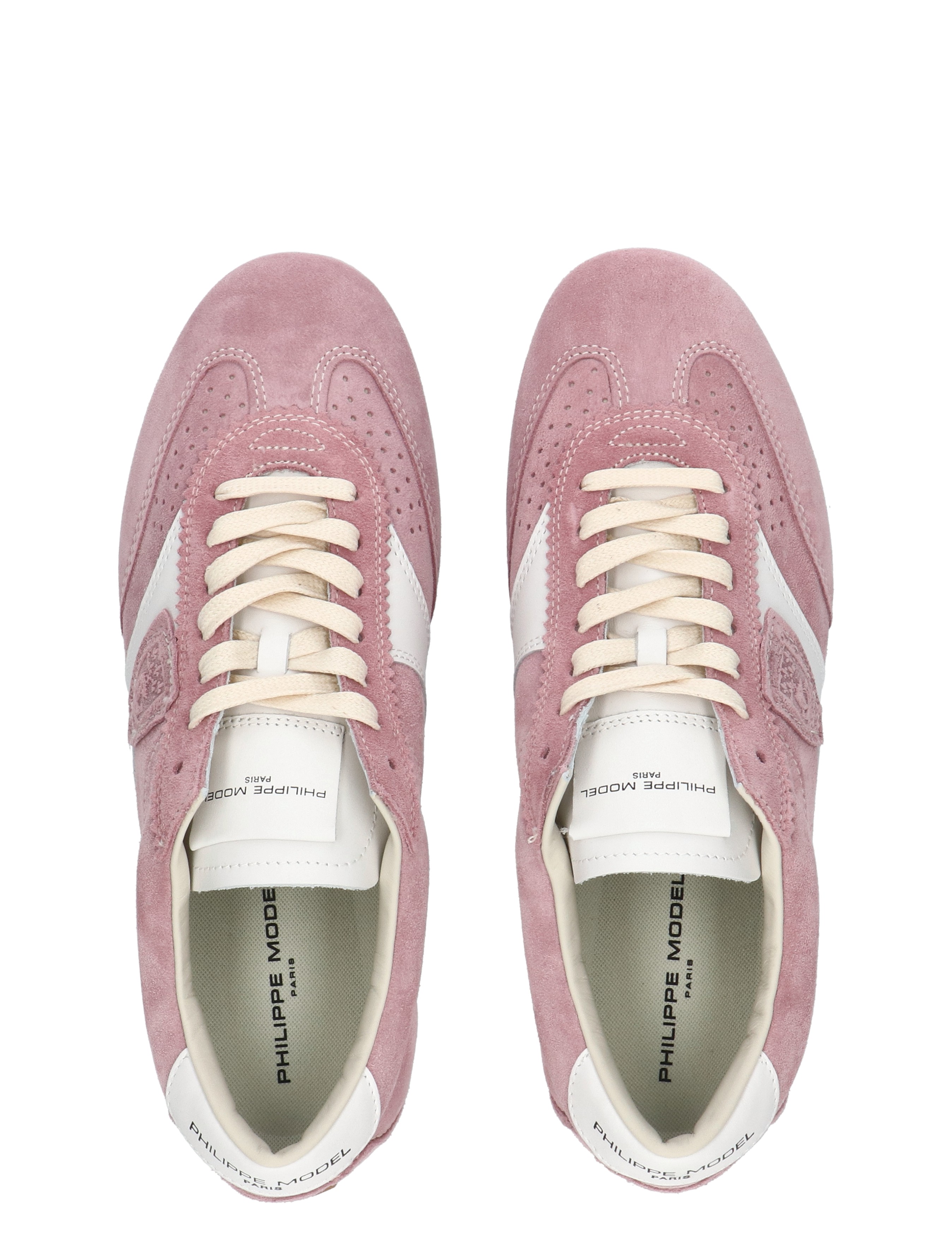Philippe Model - PNLD Planche Low Woman D008 Daim Rose - Dames - Sneakers - Lage Sneakers - 49962_48_8