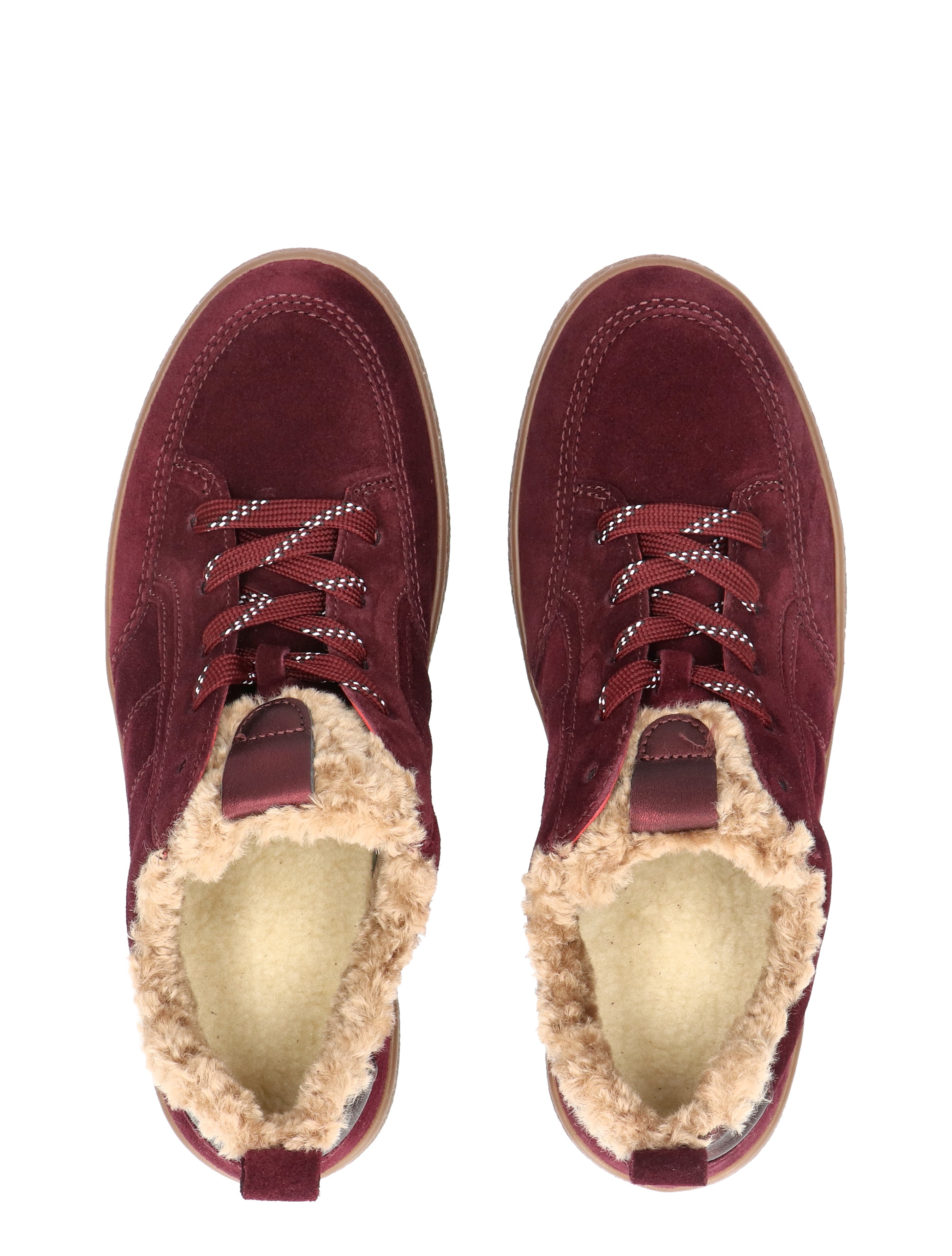 sneakers, bordeaux, suede, faux-fur, luxe lining