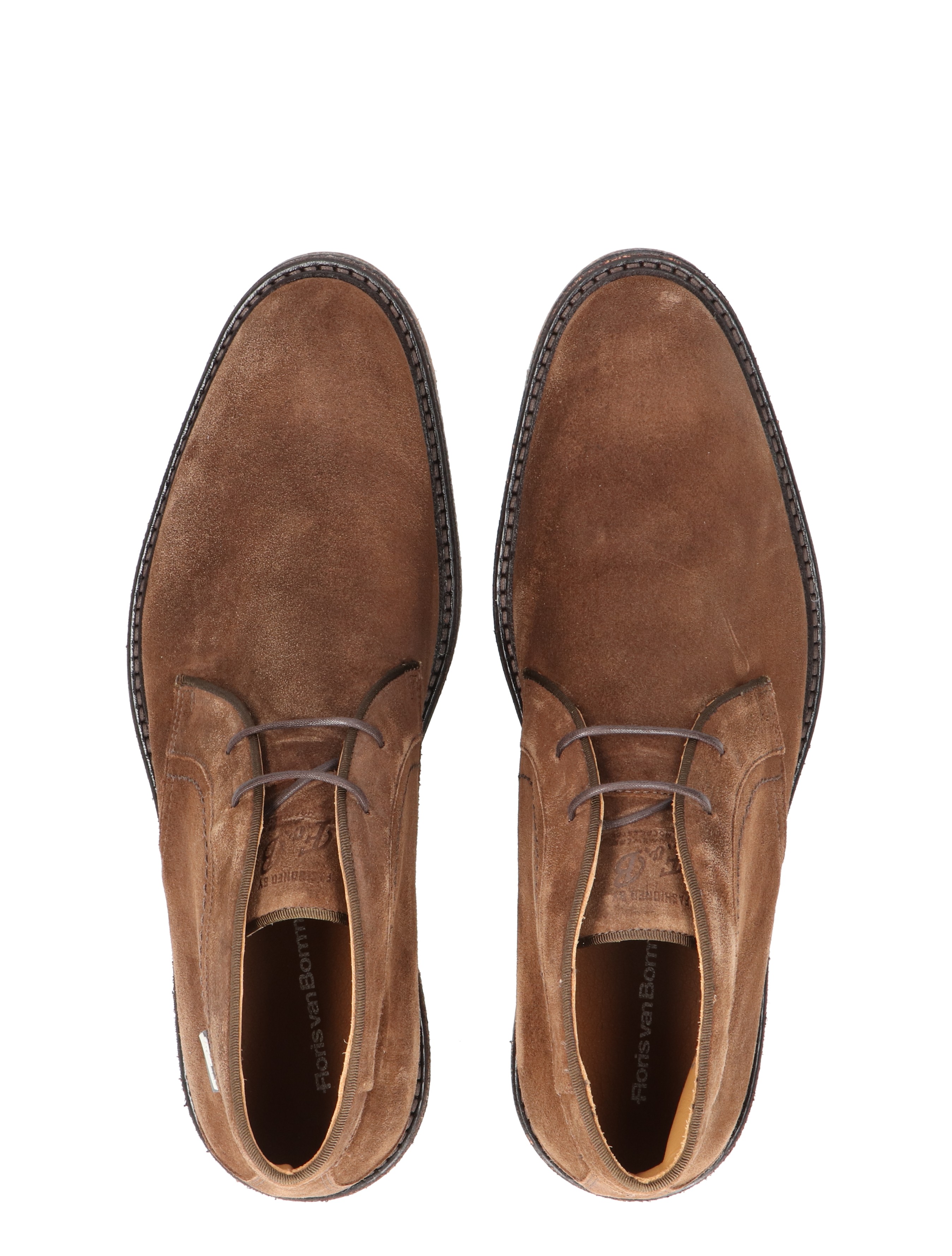 Floris van Bommel - De Tanker SFM-50163 23-01 Cognac H-Wijdte - Heren - Boots - Enkellaarsjes - 49308_02_7