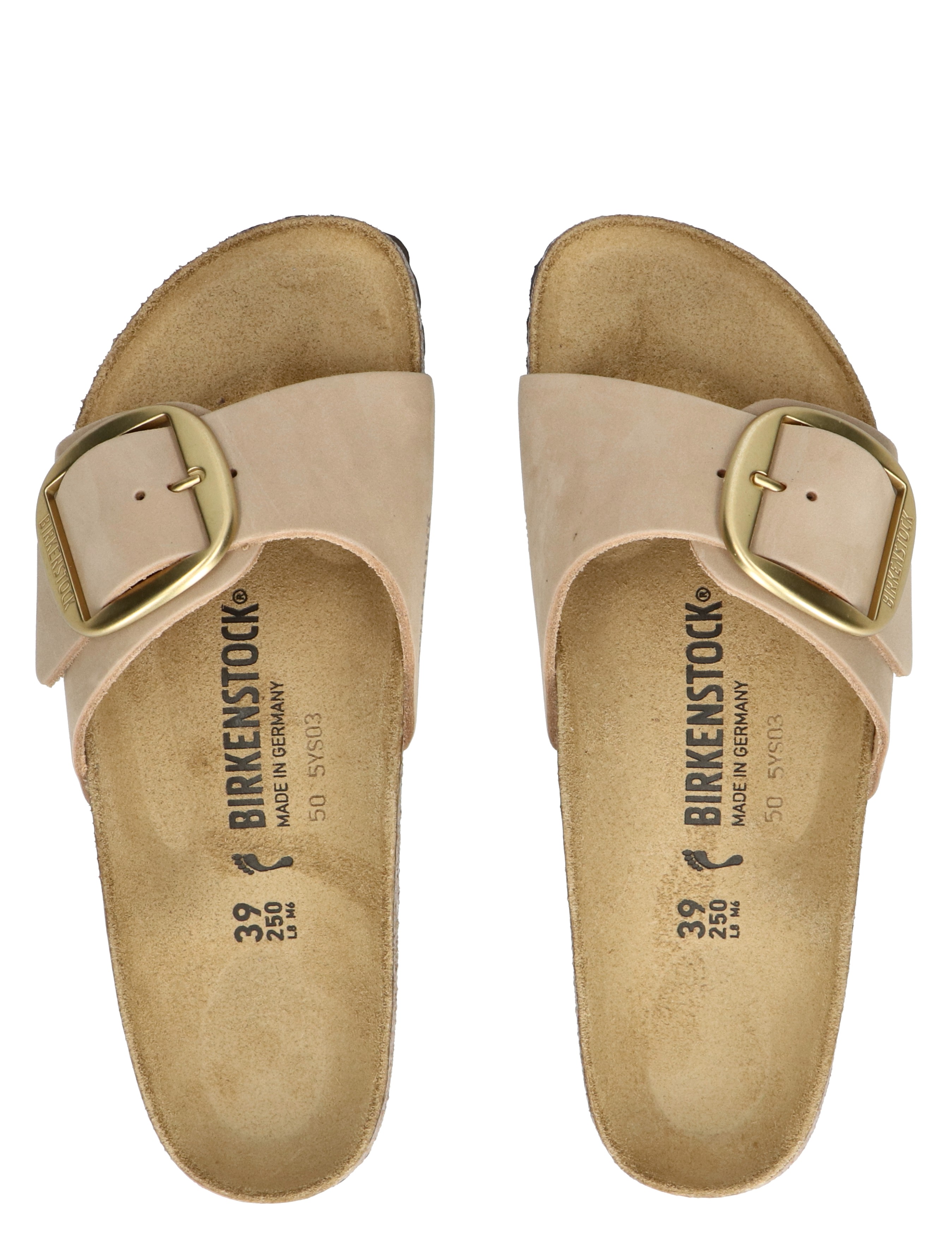 Madrid Big Buckle Women Sandcastle Narrow