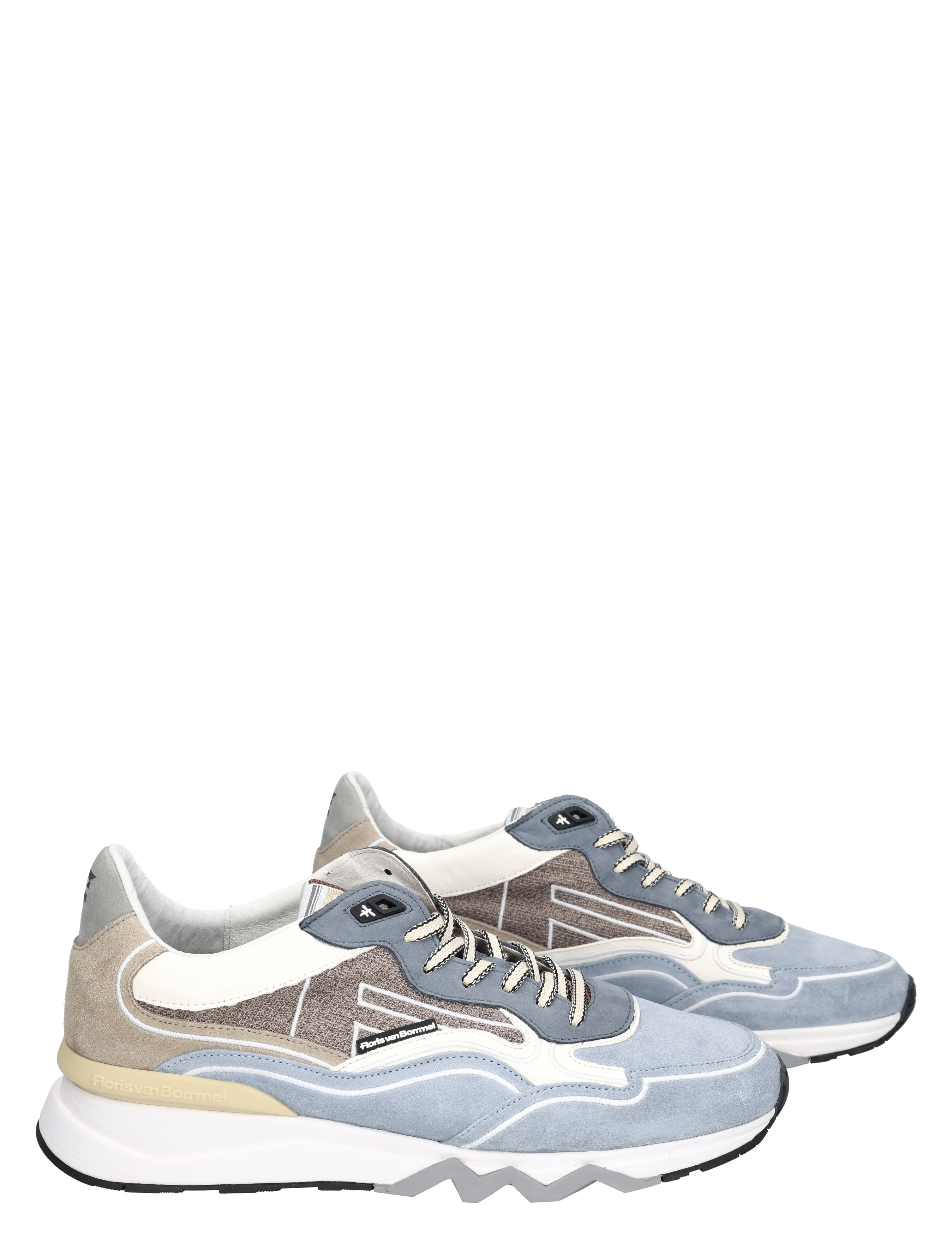 Floris van Bommel - De Zager 10198 42-02 Light Blue G+ Wijdte - Heren - Lage Sneakers - Sneakers - 50660_32_6