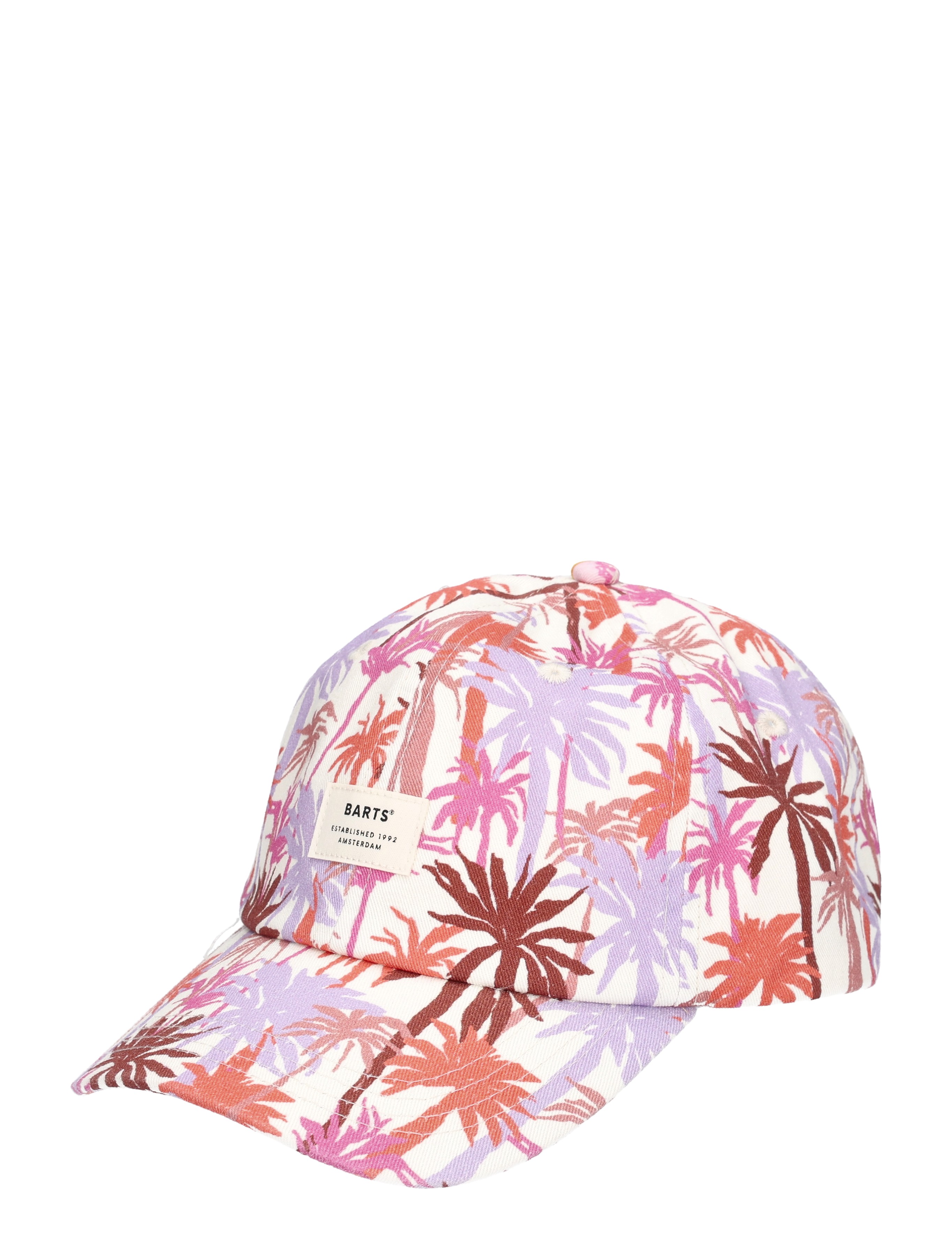 pet, cap, baseball cap, palm tree pattern, cotton