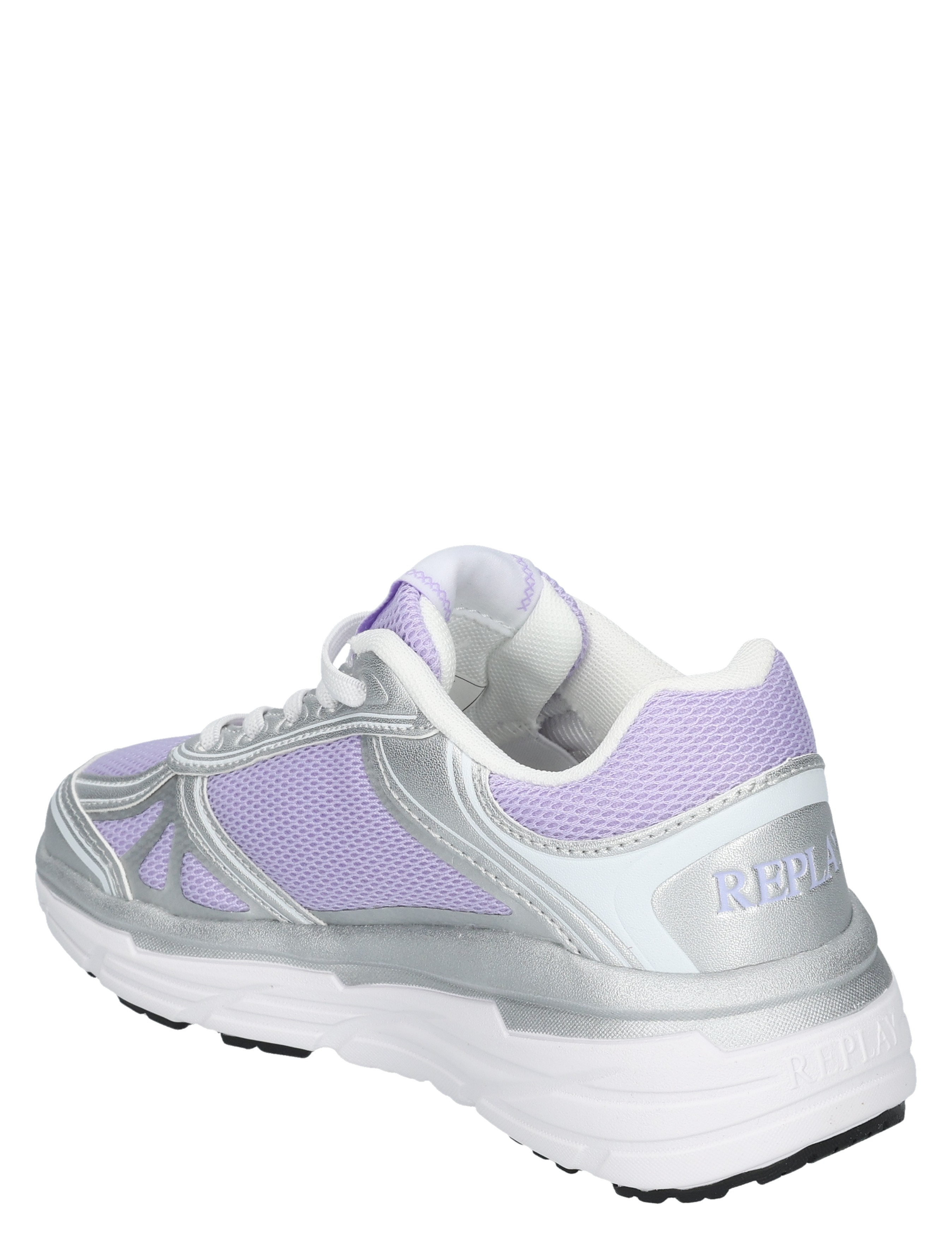 Replay - JS900008T 3519 Silver Lilac White - Meisjes - Lage Sneakers - Sneakers - 49846_54_4