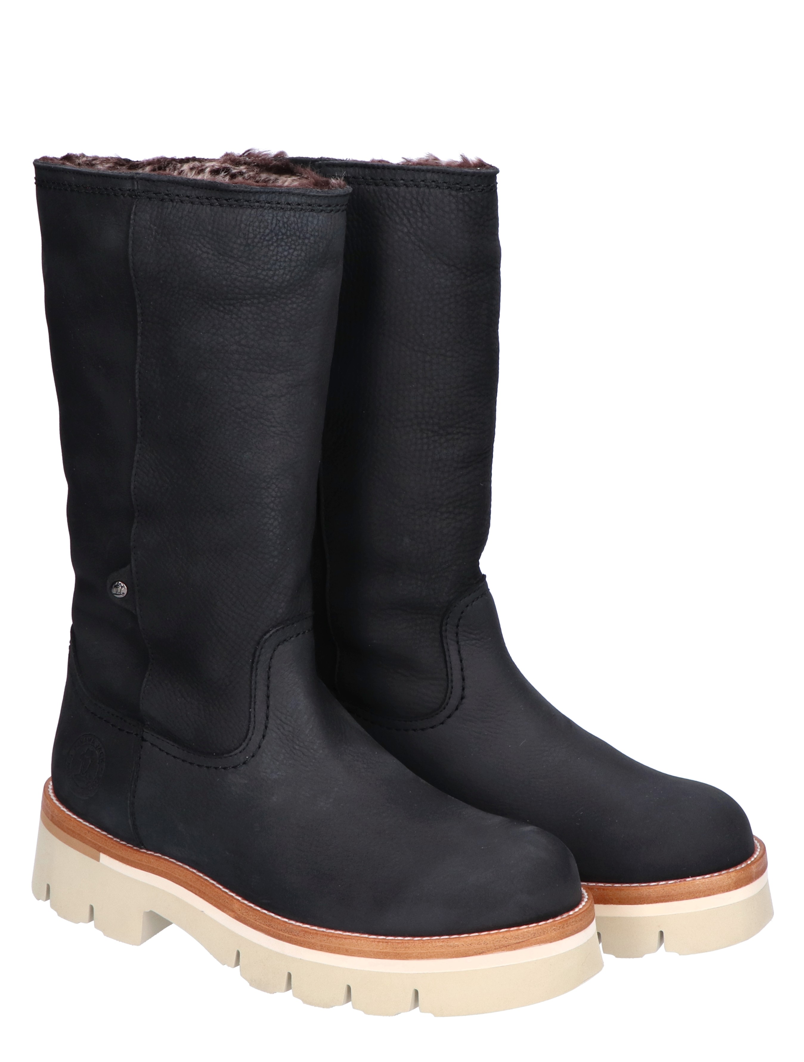 Panama Jack - Lidia Nubuck Black - Dames - Boots - Lange Laarzen - 43360_11_5