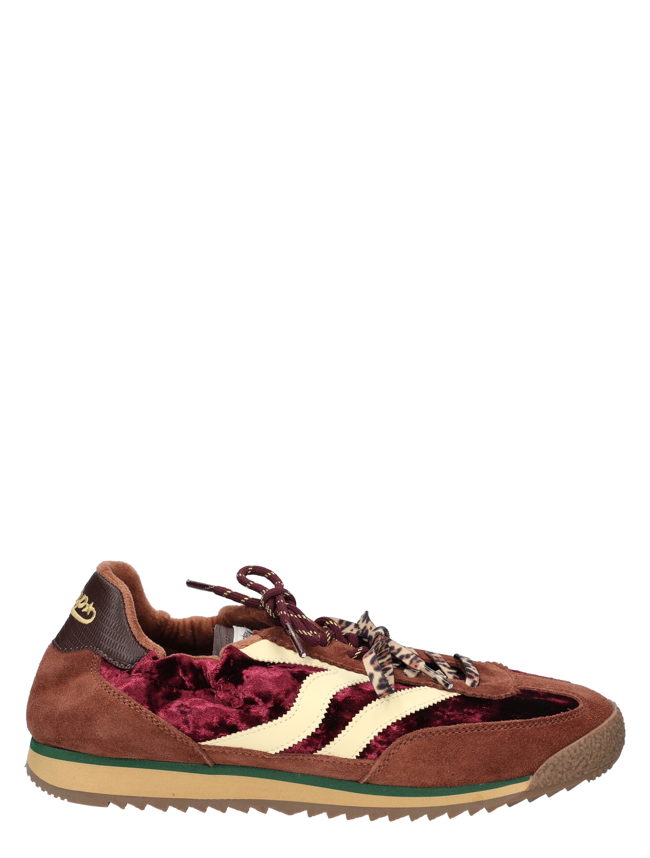 MRP by Maripe - Utah V10 Combi Red Velvet - Dames - Sneakers - Lage Sneakers - 51602_42_1