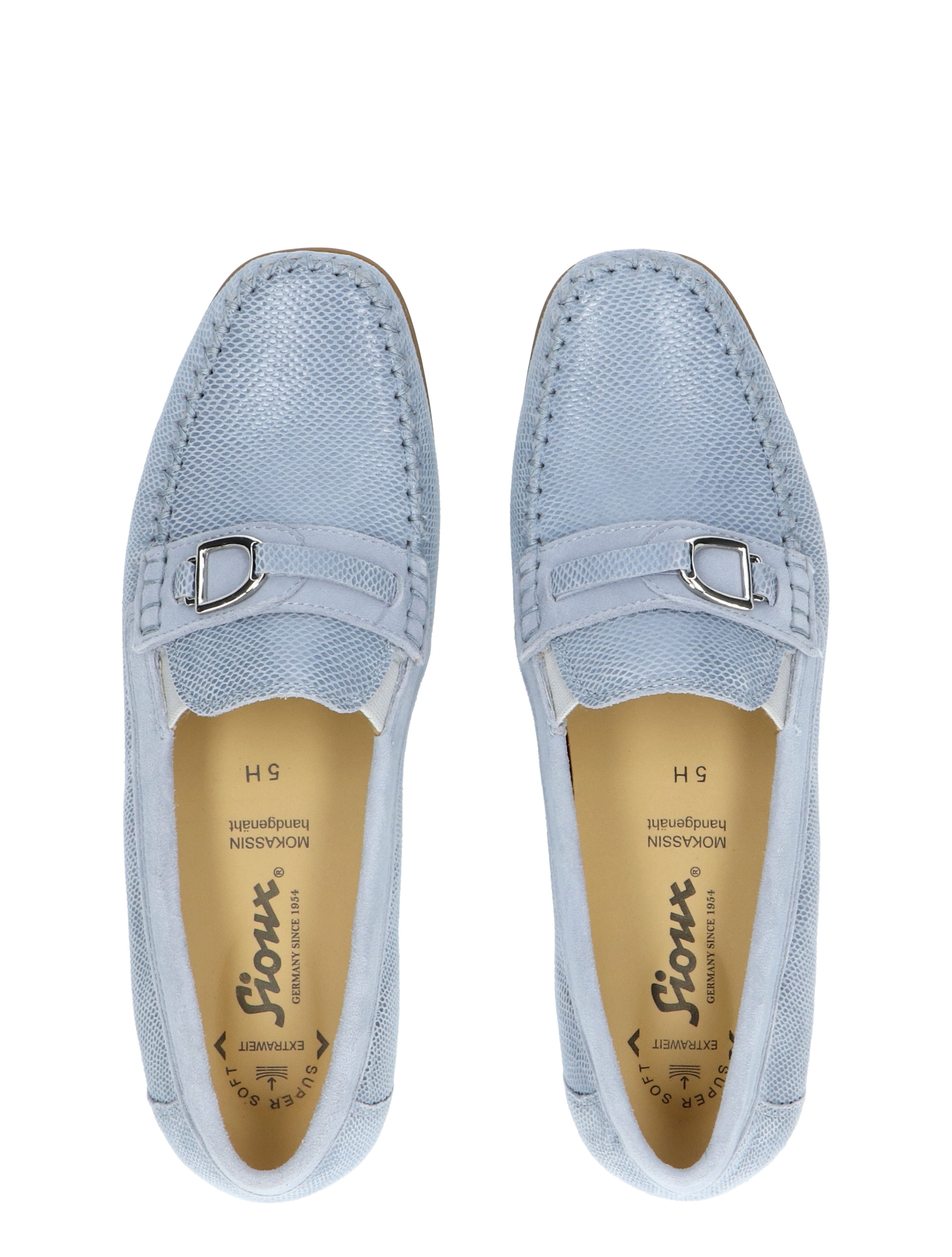 Sioux - Cortizia 41070 Blue H-wijdte - Dames - Loafers - 47449_33_7