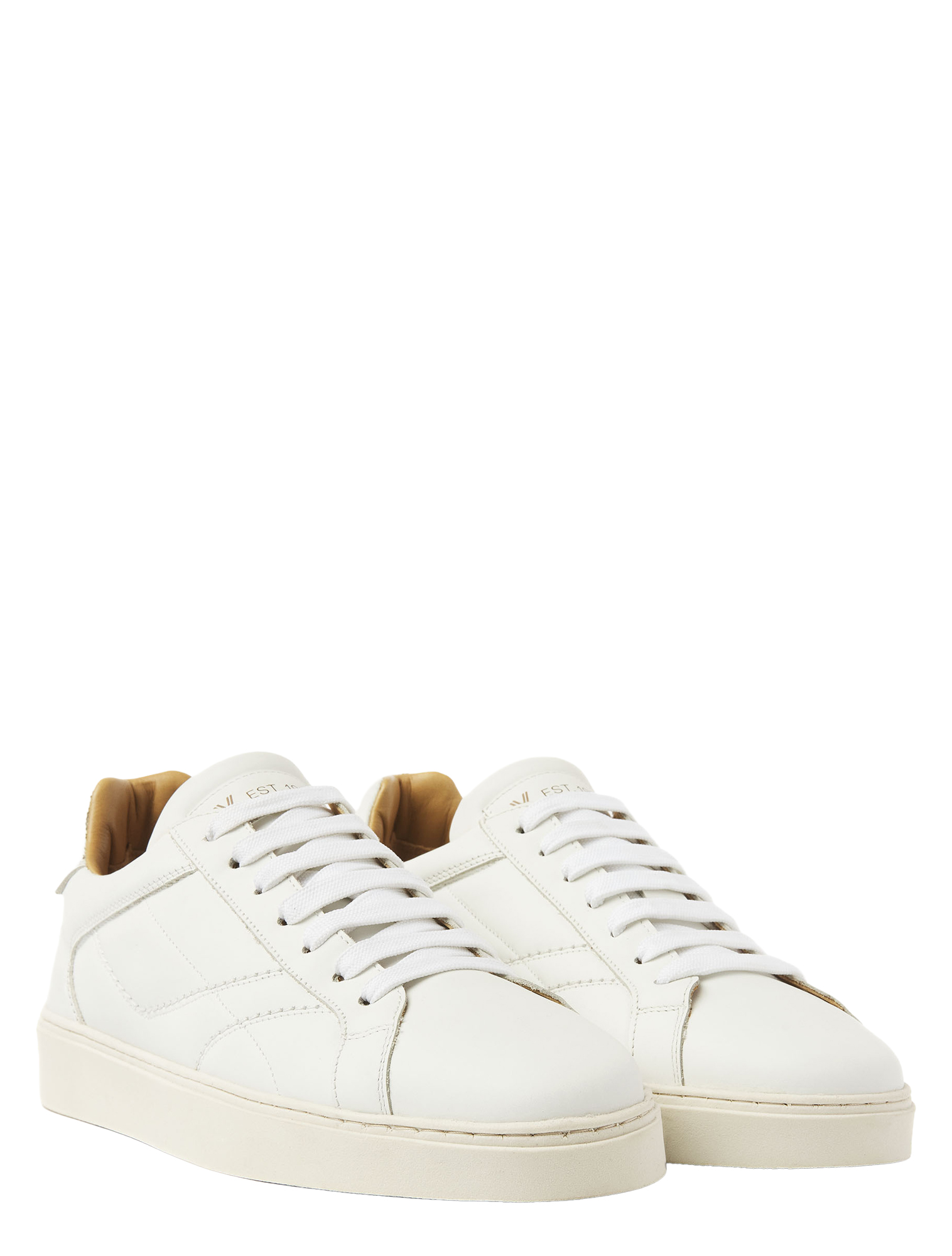 VIA VAI - 11412 Zane Liam 01-001 Tropez Bianco - Heren - Veterschoenen - Casual Veterschoenen - 51313_88_2