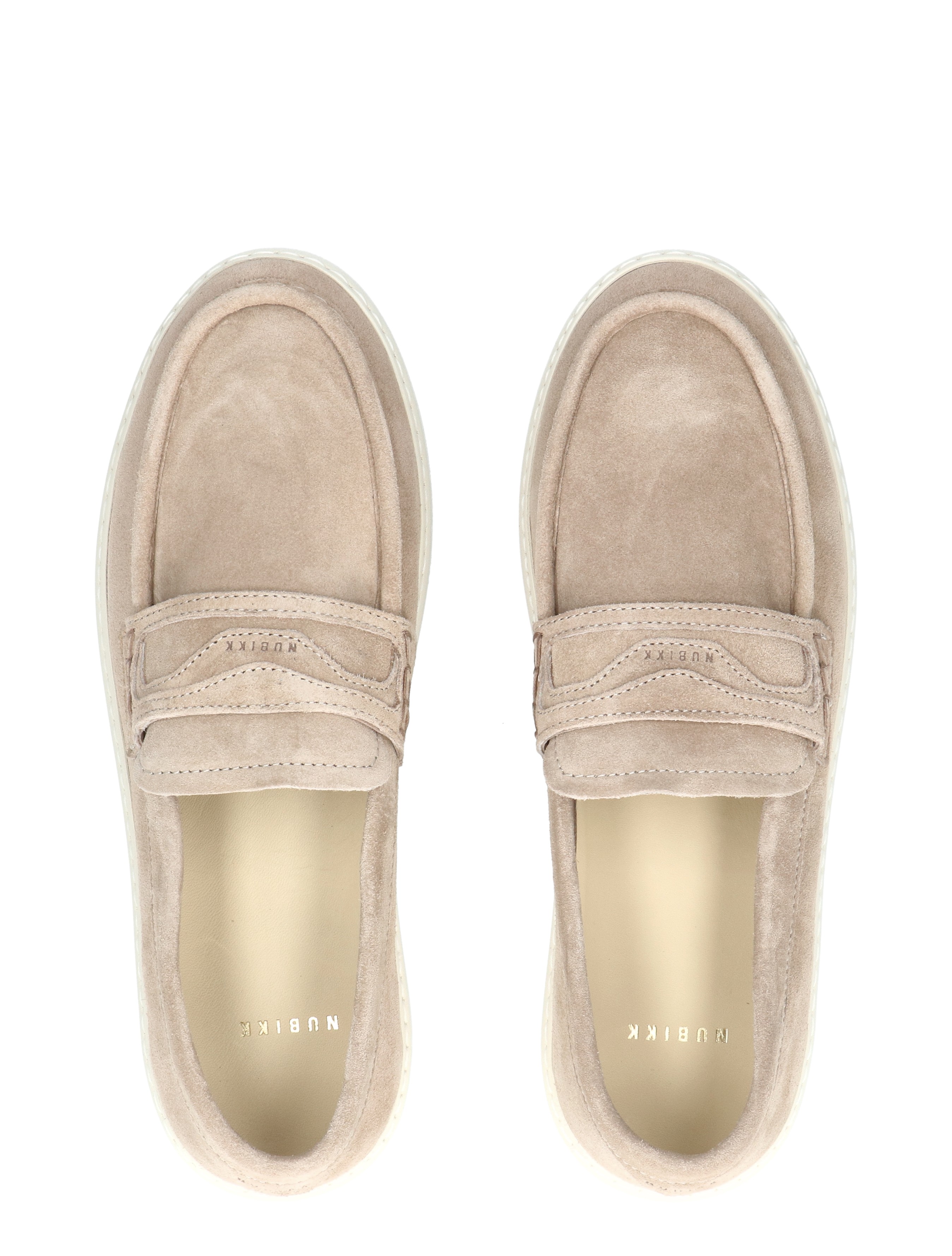 Nubikk - Jiro Gatsby Men Mist Beige - Heren - Loafers - 50353_77_8