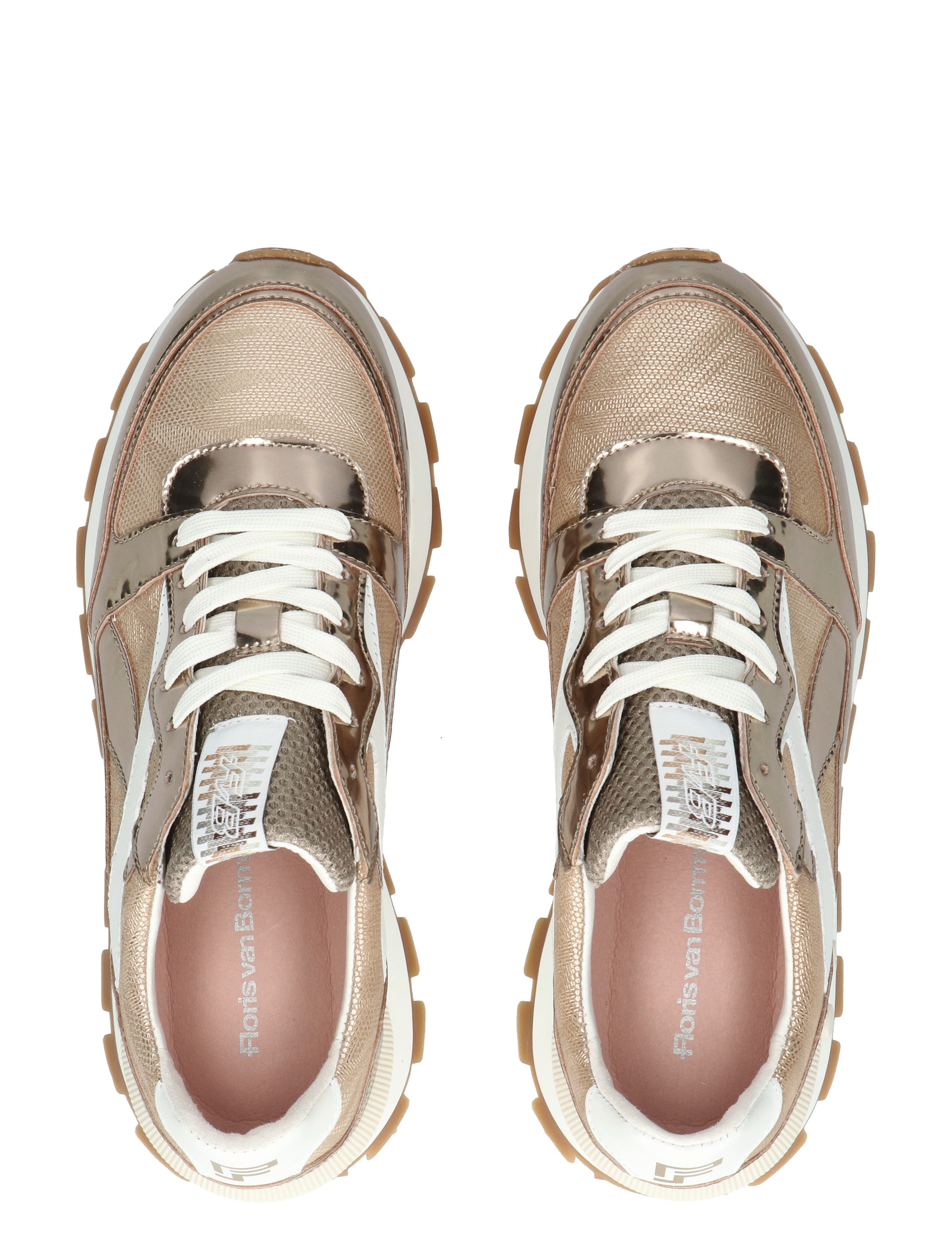 Floris van Bommel - 10157 92-01 Bronz - Sneakers - Dames - Lage Sneakers - 50838_53_8