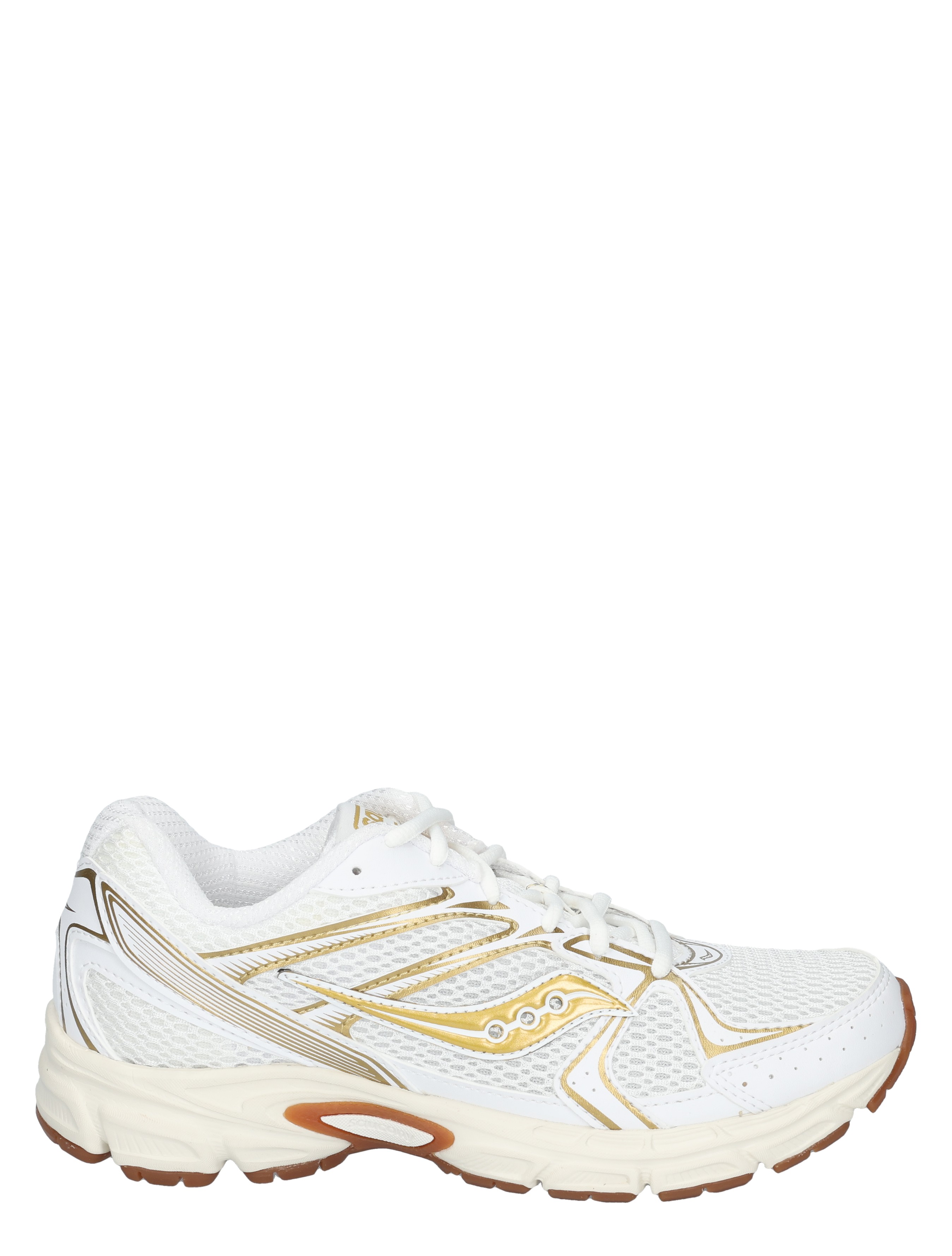 Saucony - Ride Millenium Women 43 White Bronze - Dames - Sneakers - Lage Sneakers - 49683_85_1